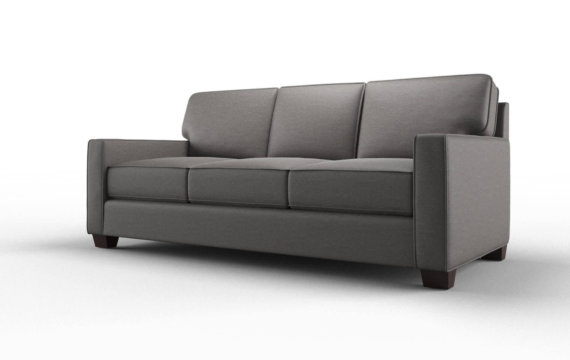 Chicago Oscar Grey Sofa espresso legs 4