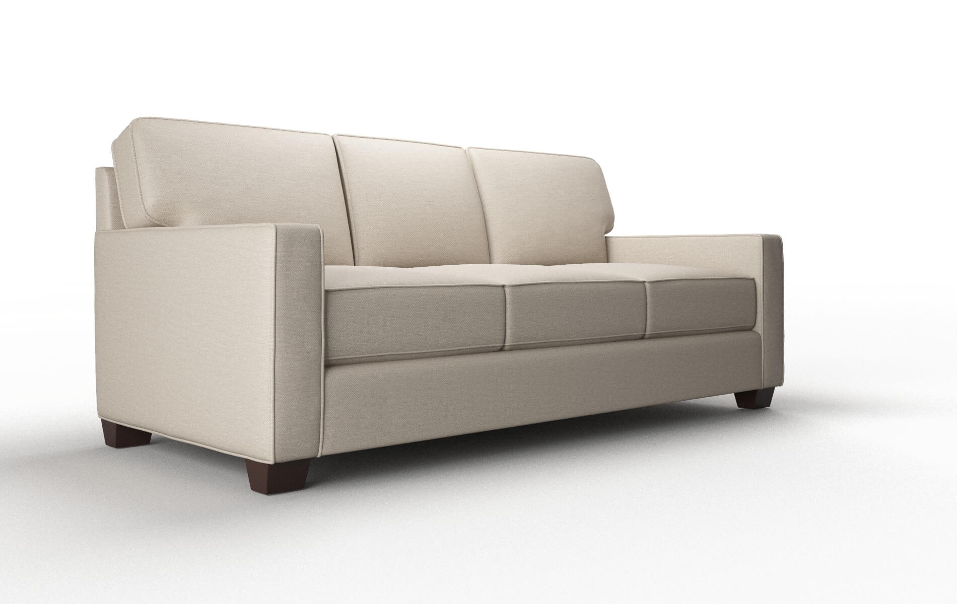 Chicago Oscar Linen Sofa espresso legs 2