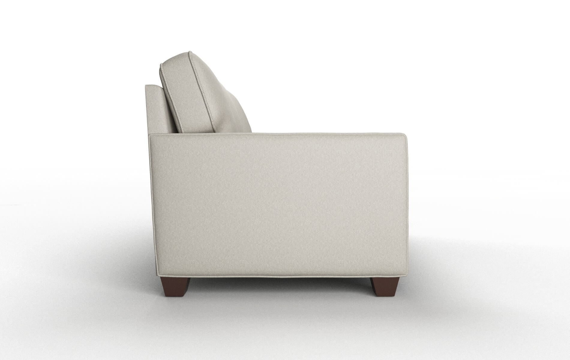 Chicago Oscar Silver Sofa espresso legs 3