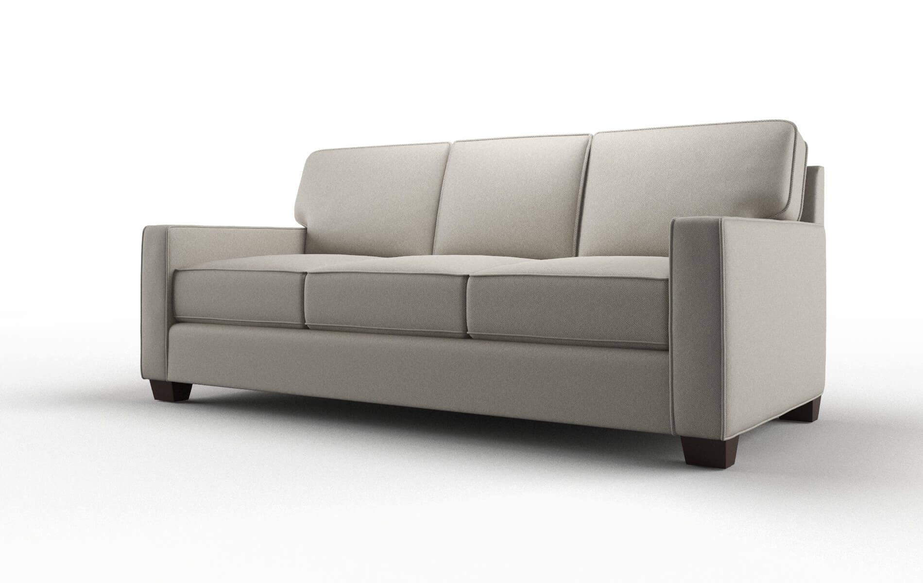 Chicago Oscar Silver Sofa espresso legs 4