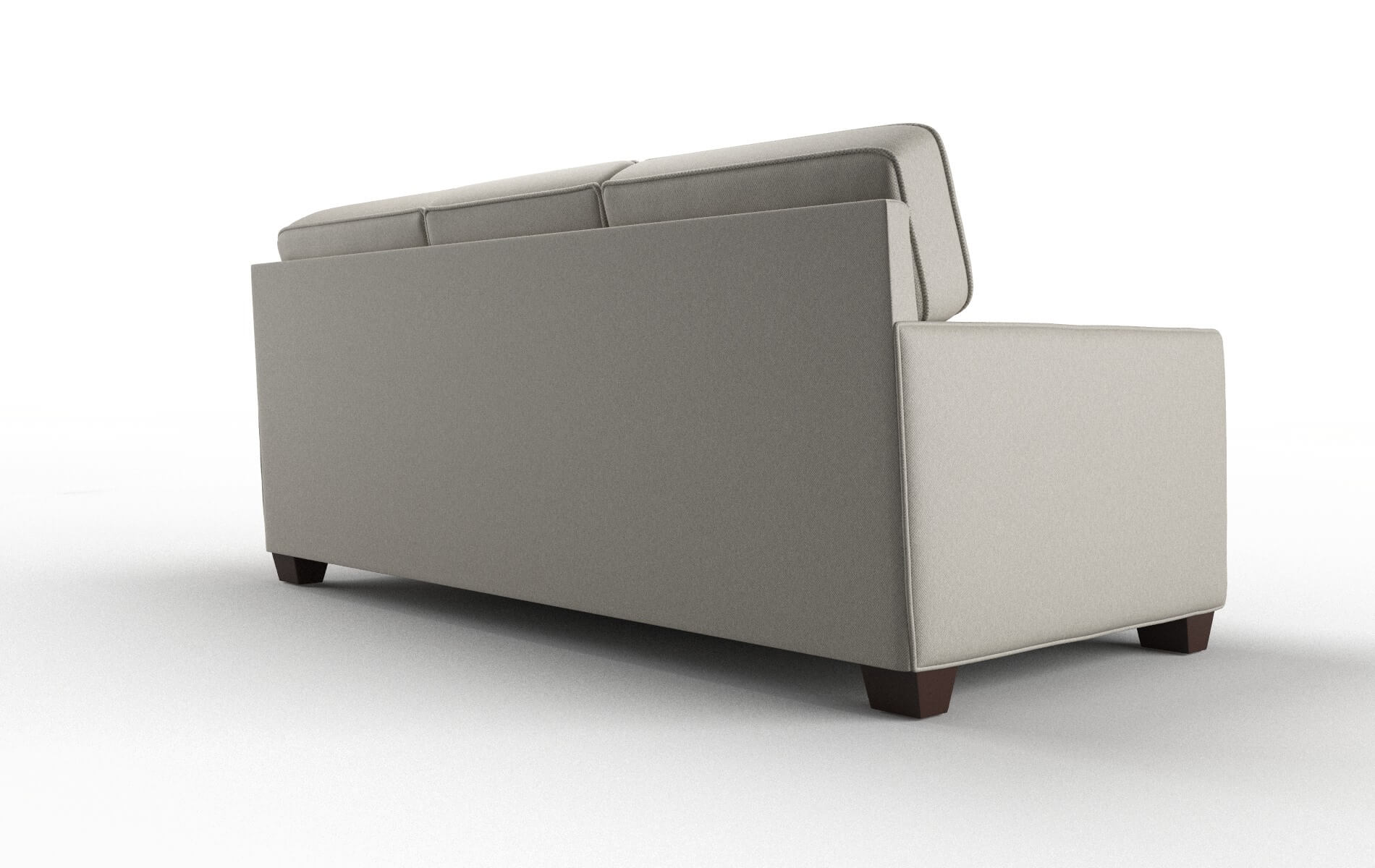 Chicago Oscar Silver Sofa espresso legs 5