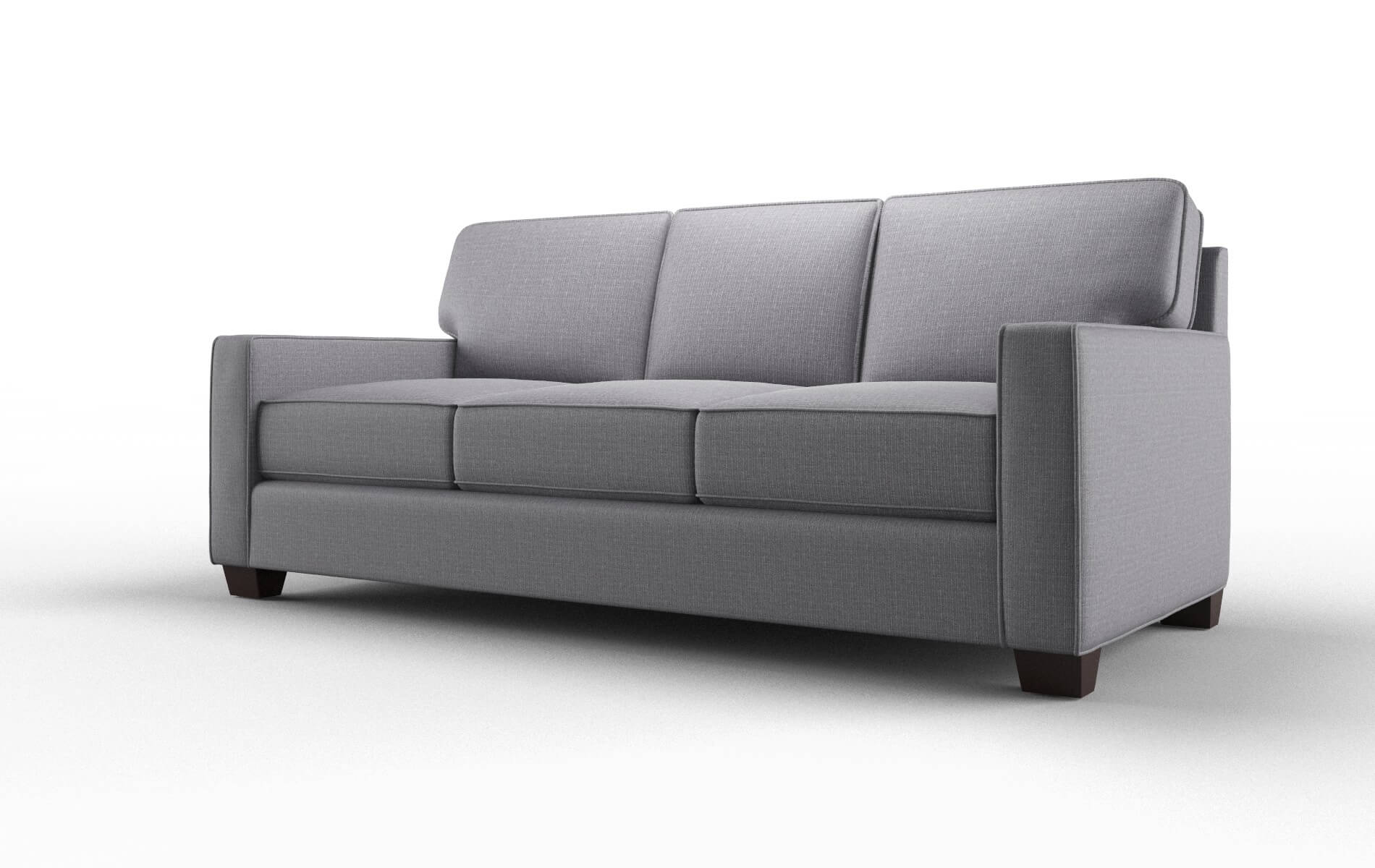 Chicago Parker Ash Sofa espresso legs 4