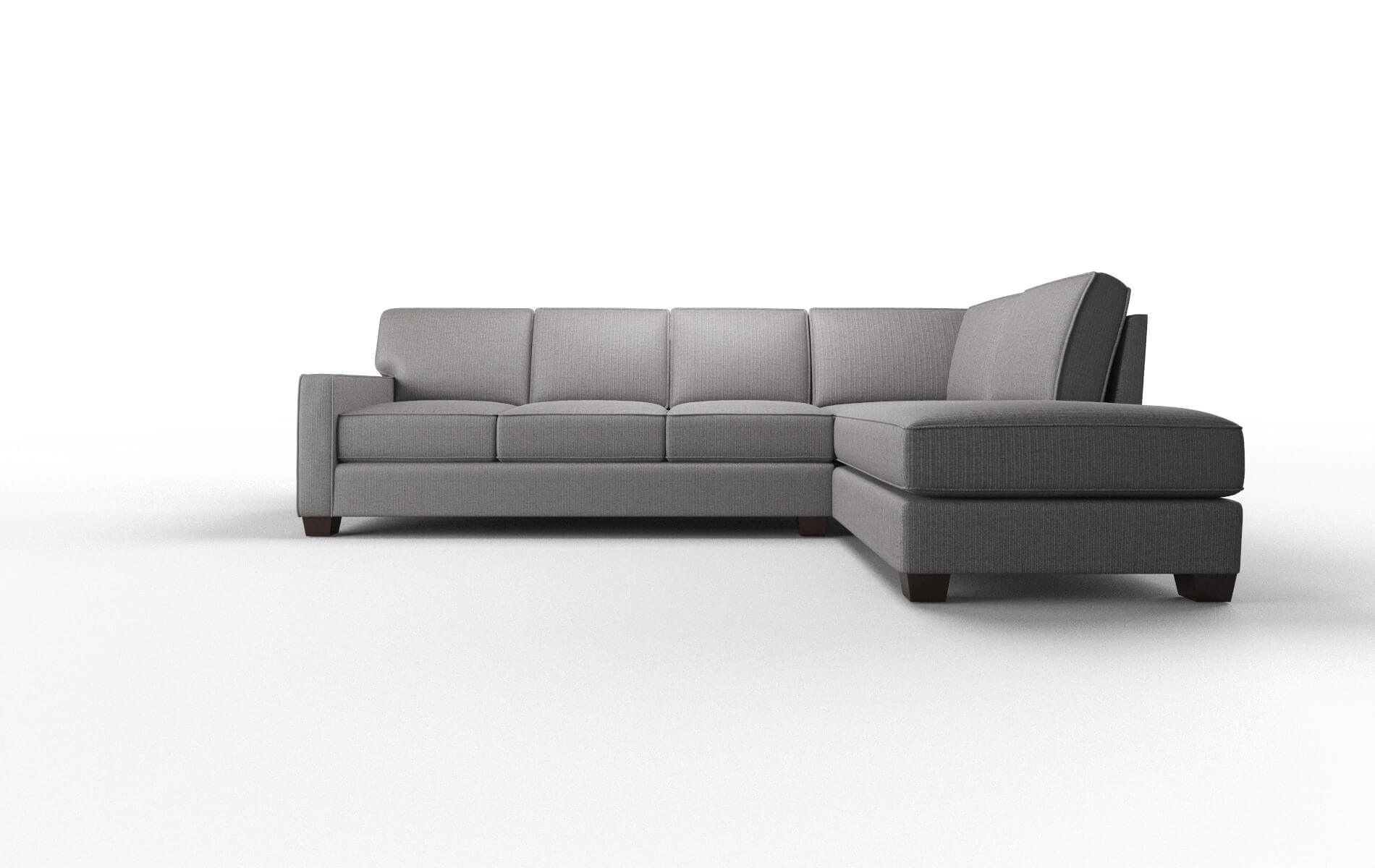 Chicago Parker graphite Panel Espresso Legs  1