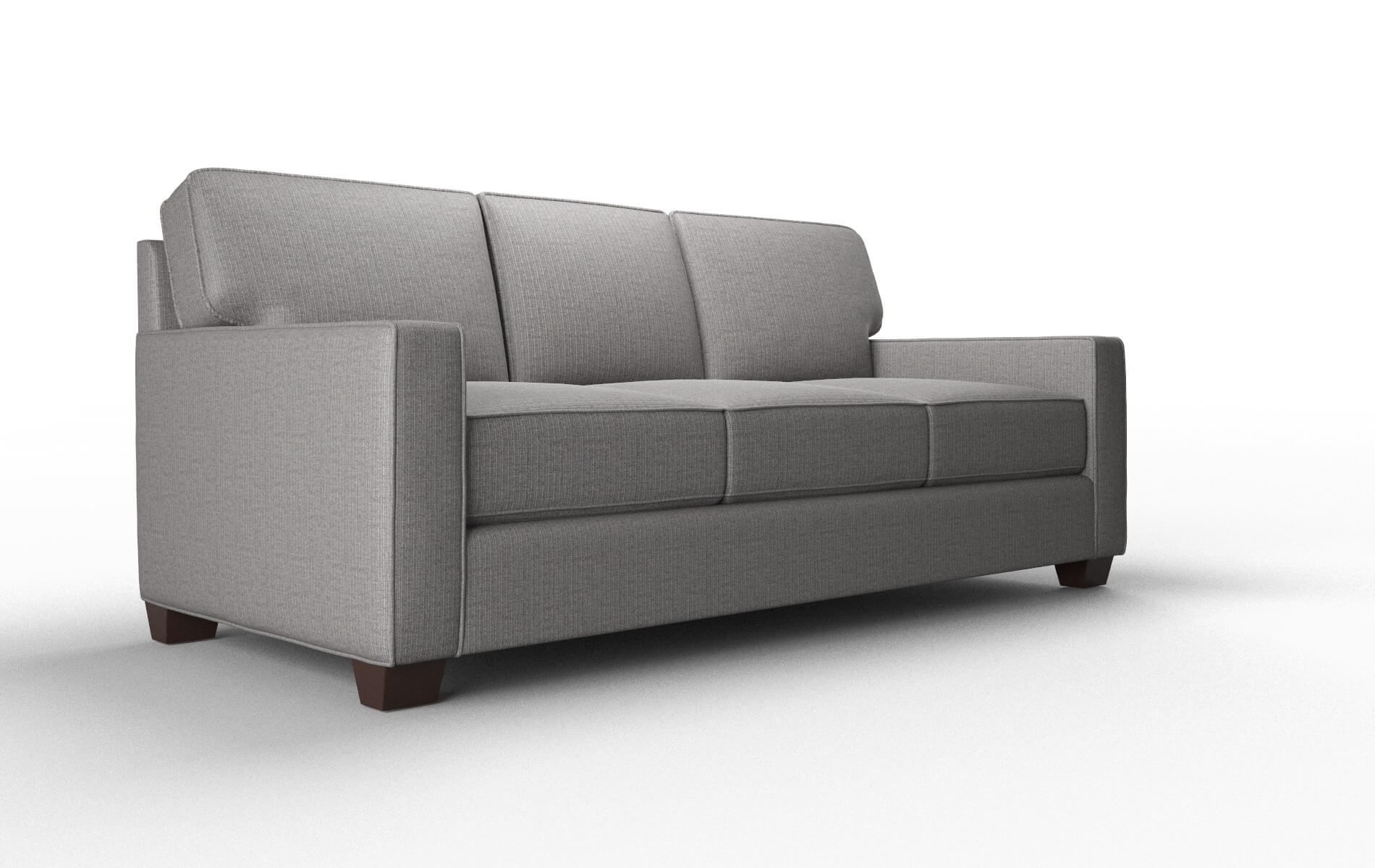 Chicago Parker Graphite Sofa espresso legs 2