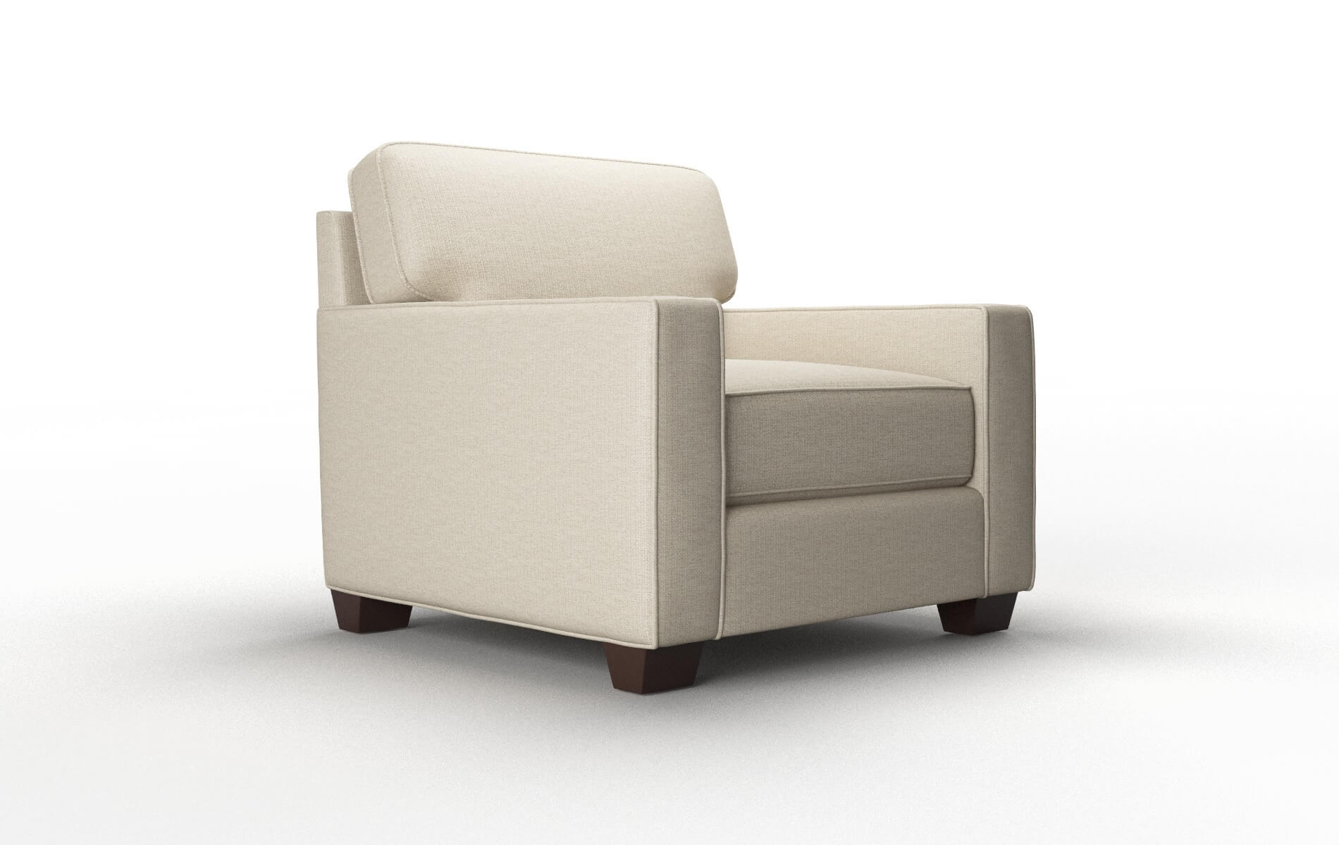 Chicago Parker Linen Chair espresso legs 2
