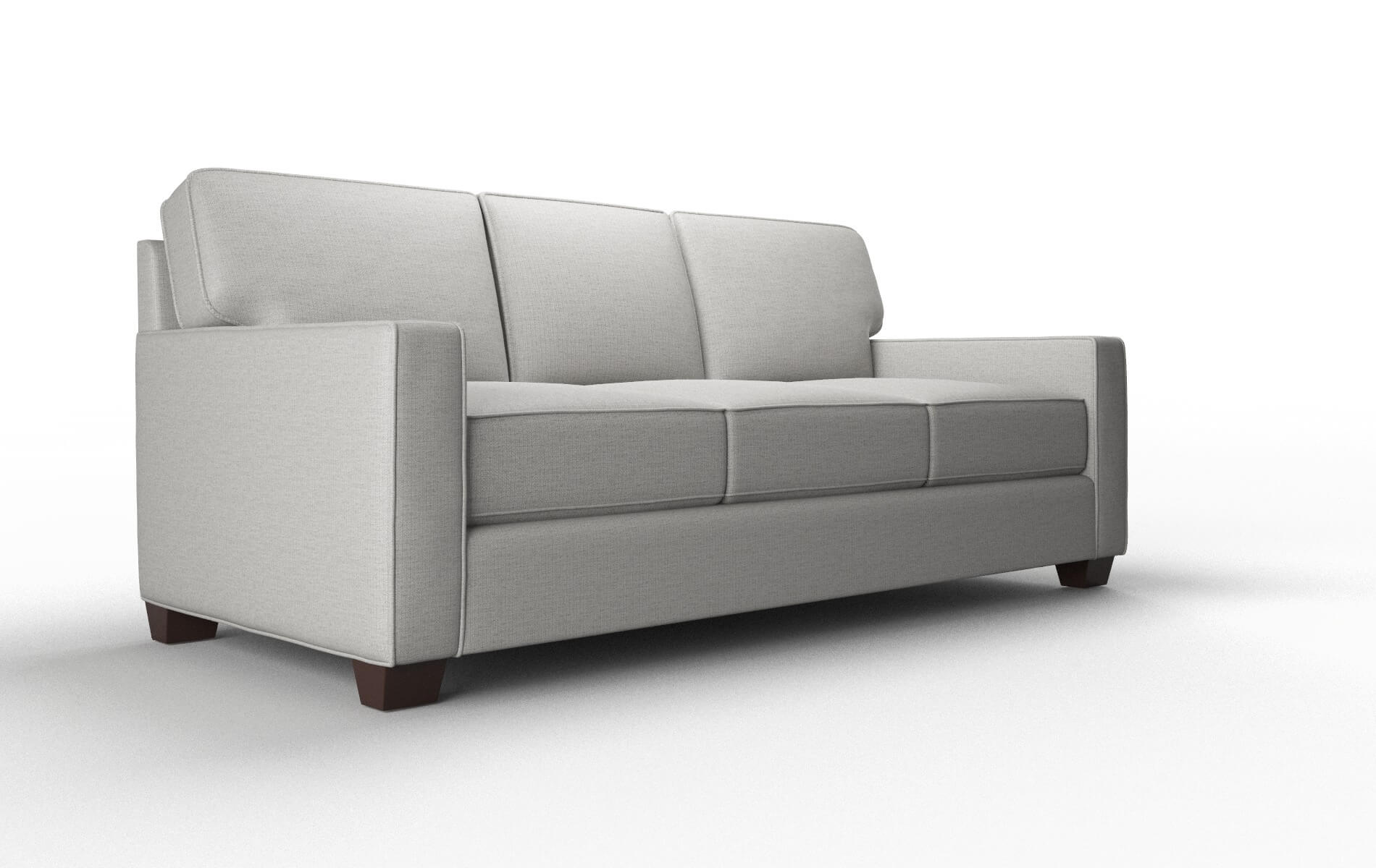 Chicago Parker Silver Sofa espresso legs 2