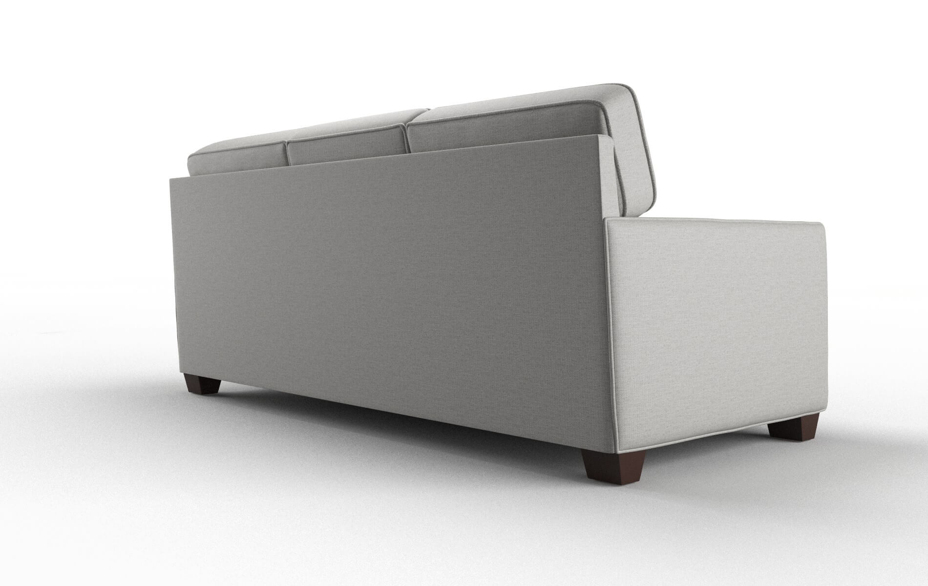 Chicago Parker Silver Sofa espresso legs 5