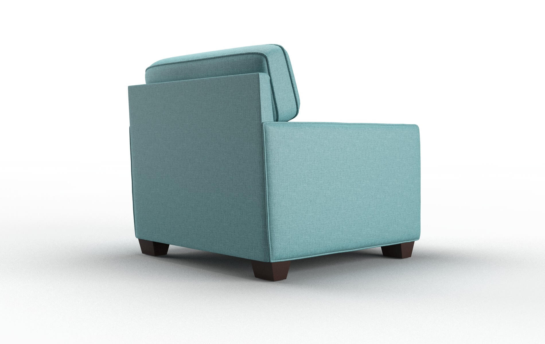 Chicago Parker Turquoise Chair espresso legs 5