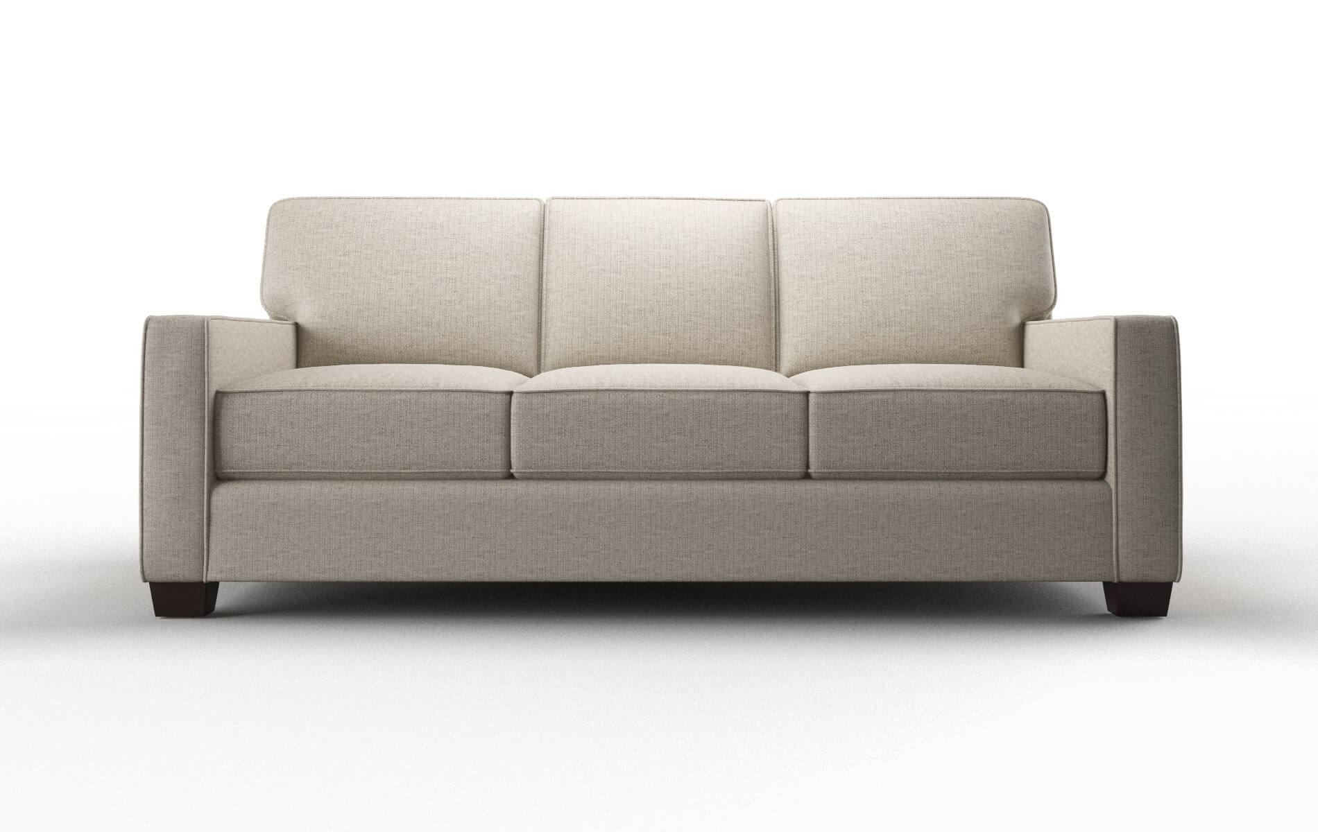 Chicago Parker Wheat Sofa espresso legs 1