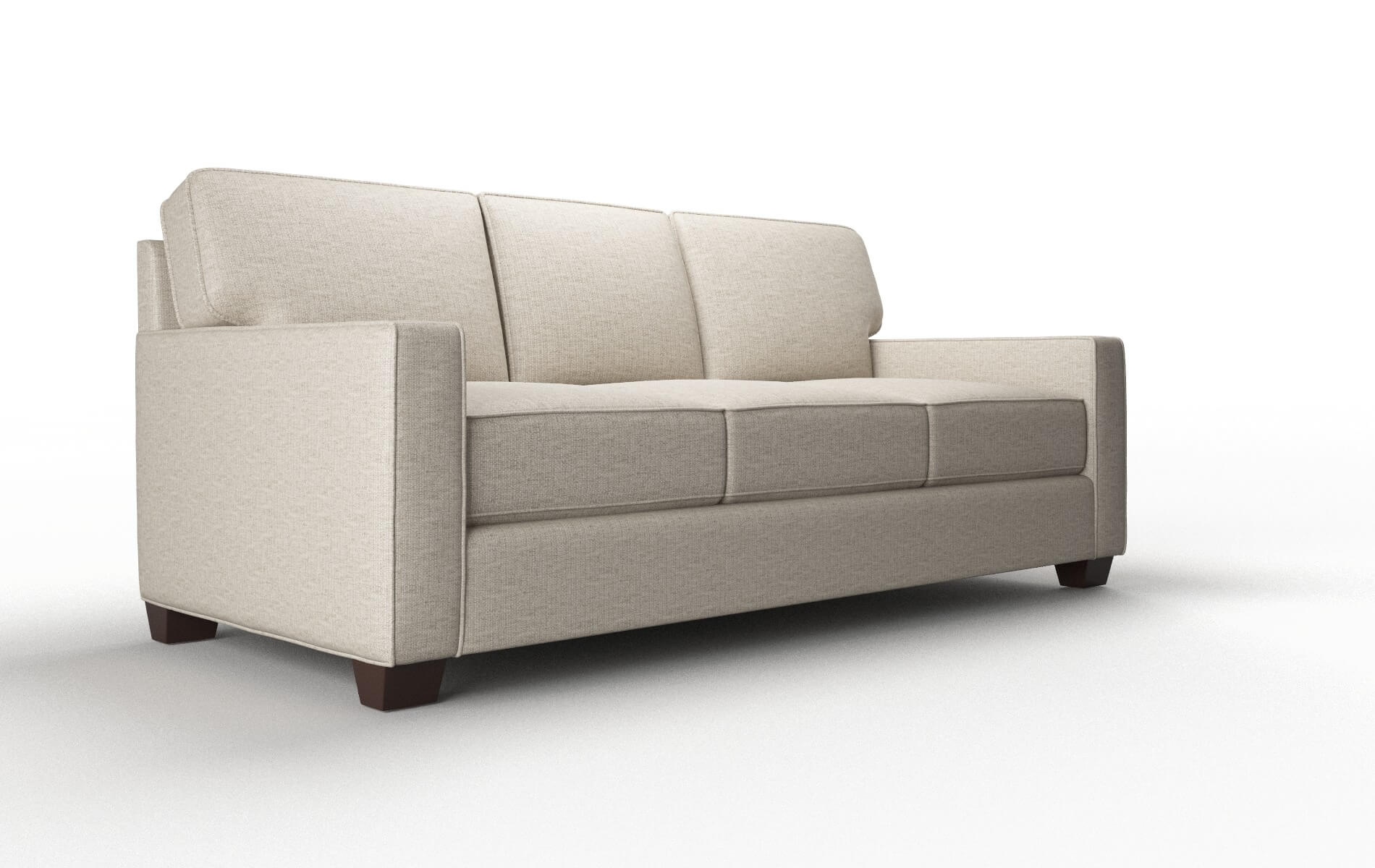 Chicago Parker Wheat Sofa espresso legs 2
