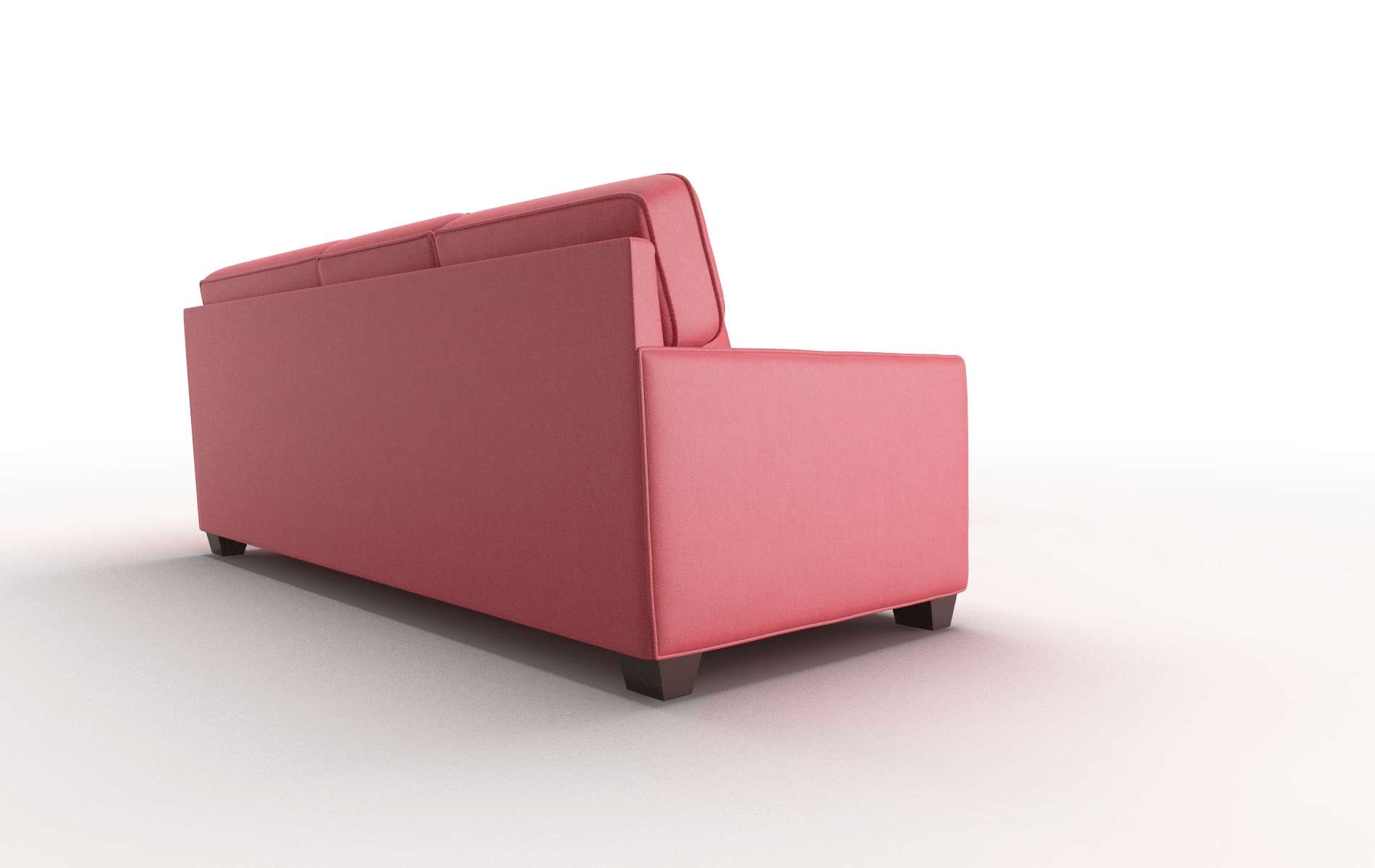 Chicago Pauline Ruby Sectional espresso legs 3