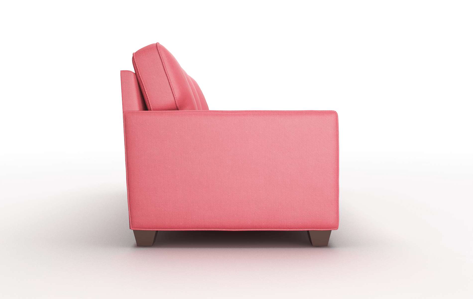 Chicago Pauline Ruby Sofa espresso legs 3