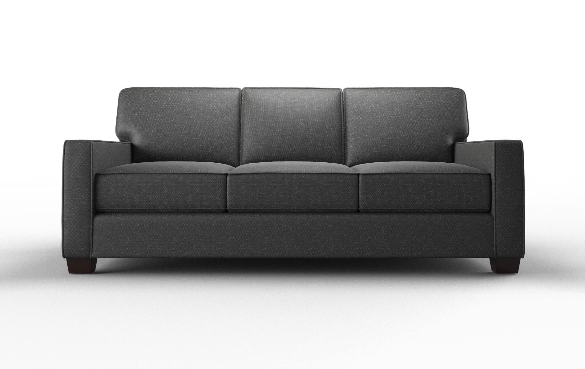 Chicago Phoenix Charcoal Sofa espresso legs 1