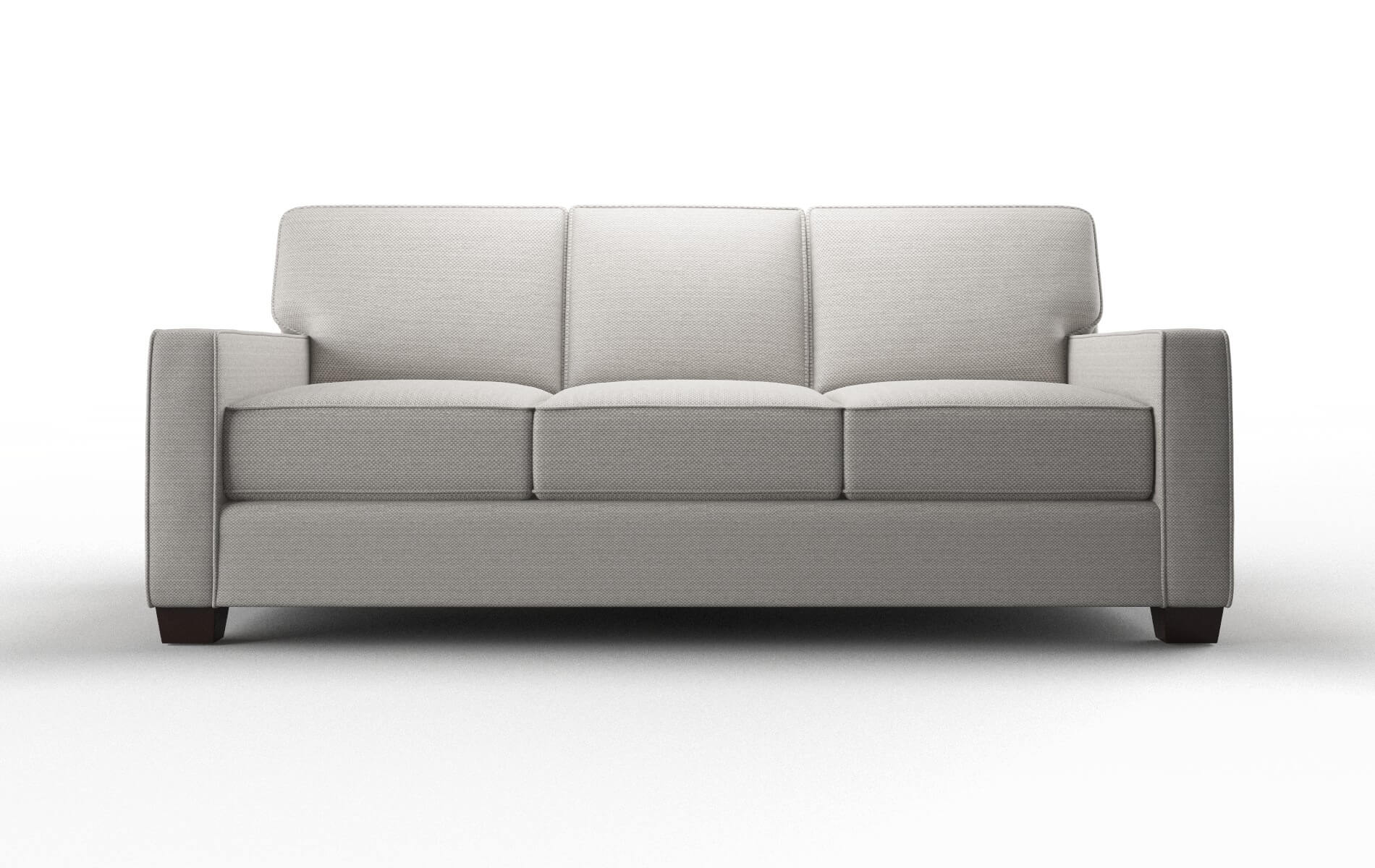 Chicago Phoenix Silver Sofa espresso legs 1