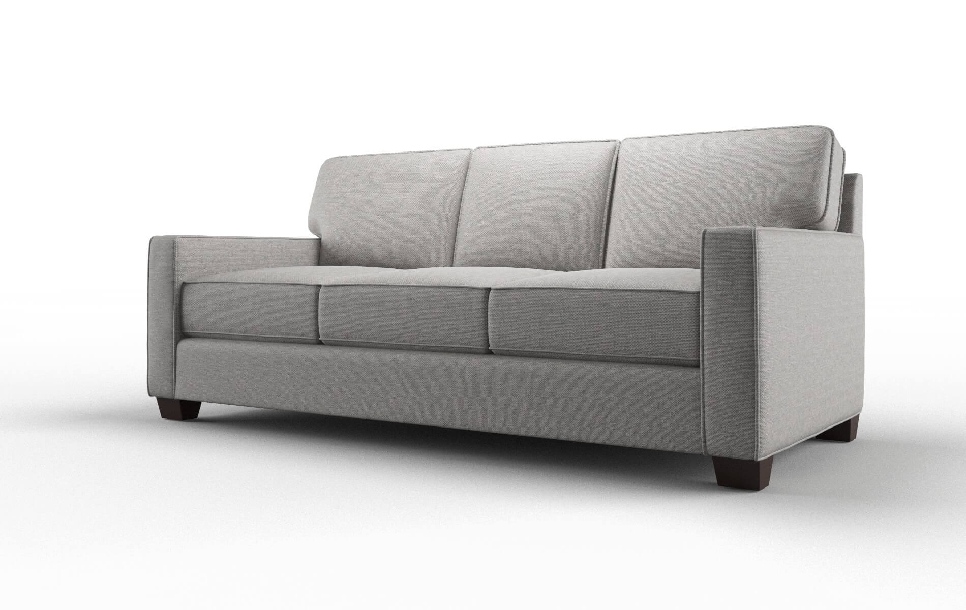 Chicago Phoenix Smoke Sofa espresso legs 4