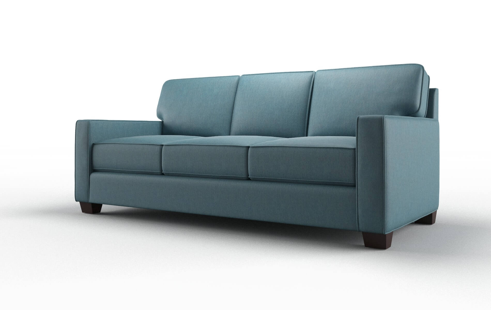 Chicago Portland Prussian Sofa espresso legs 4