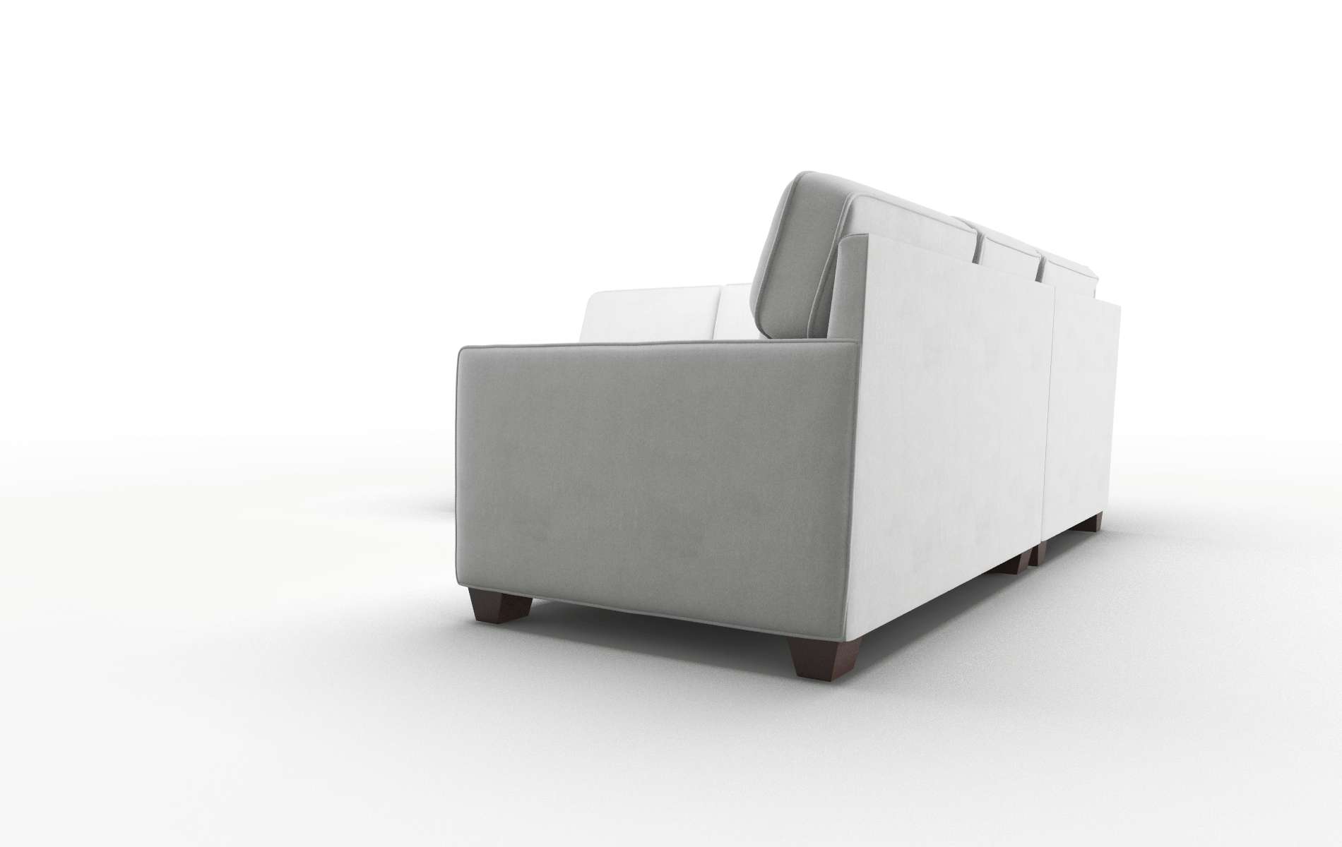 Chicago Prisma Steam Sectional espresso legs 4