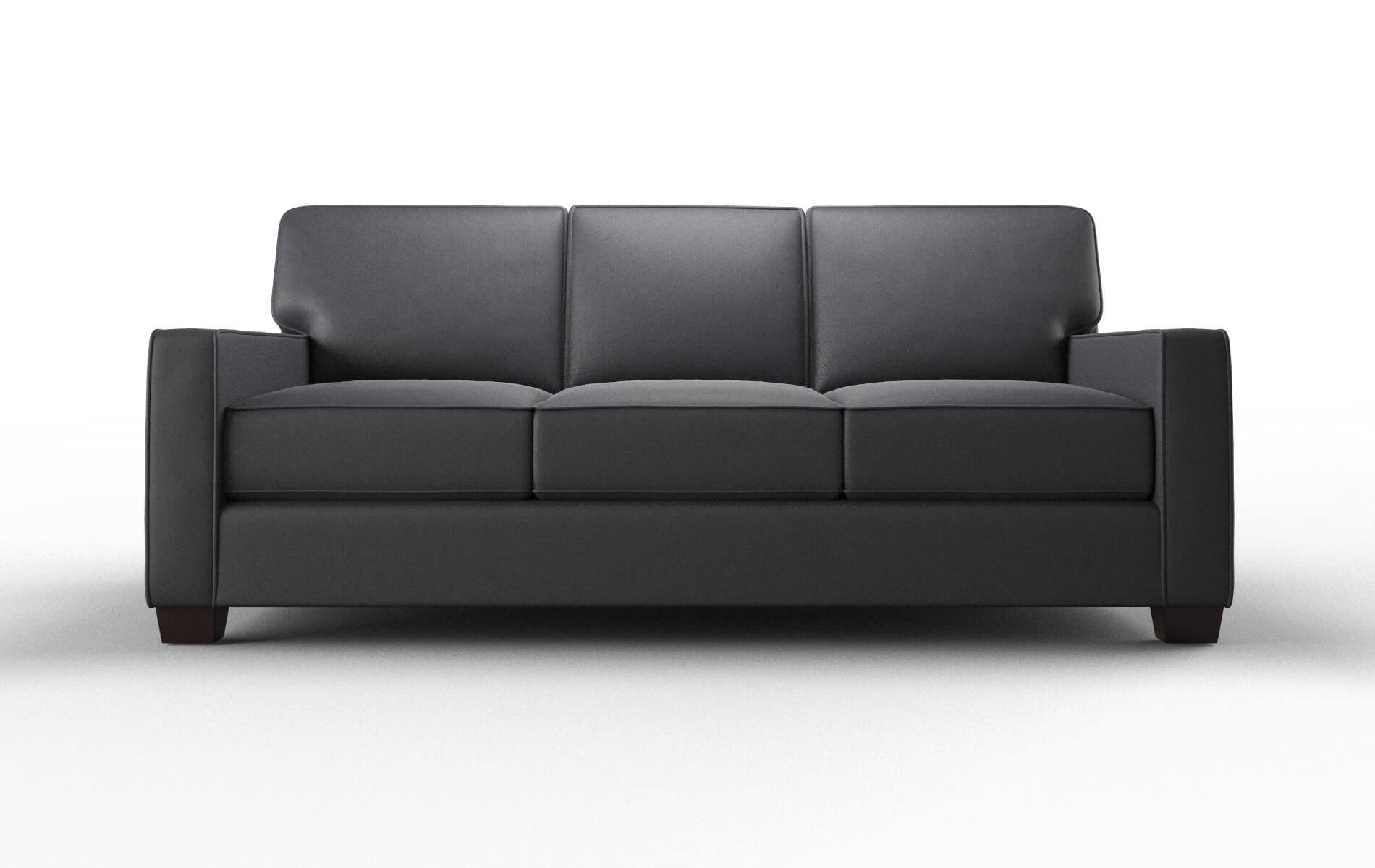 Chicago Redondo Navy Sofa espresso legs 1