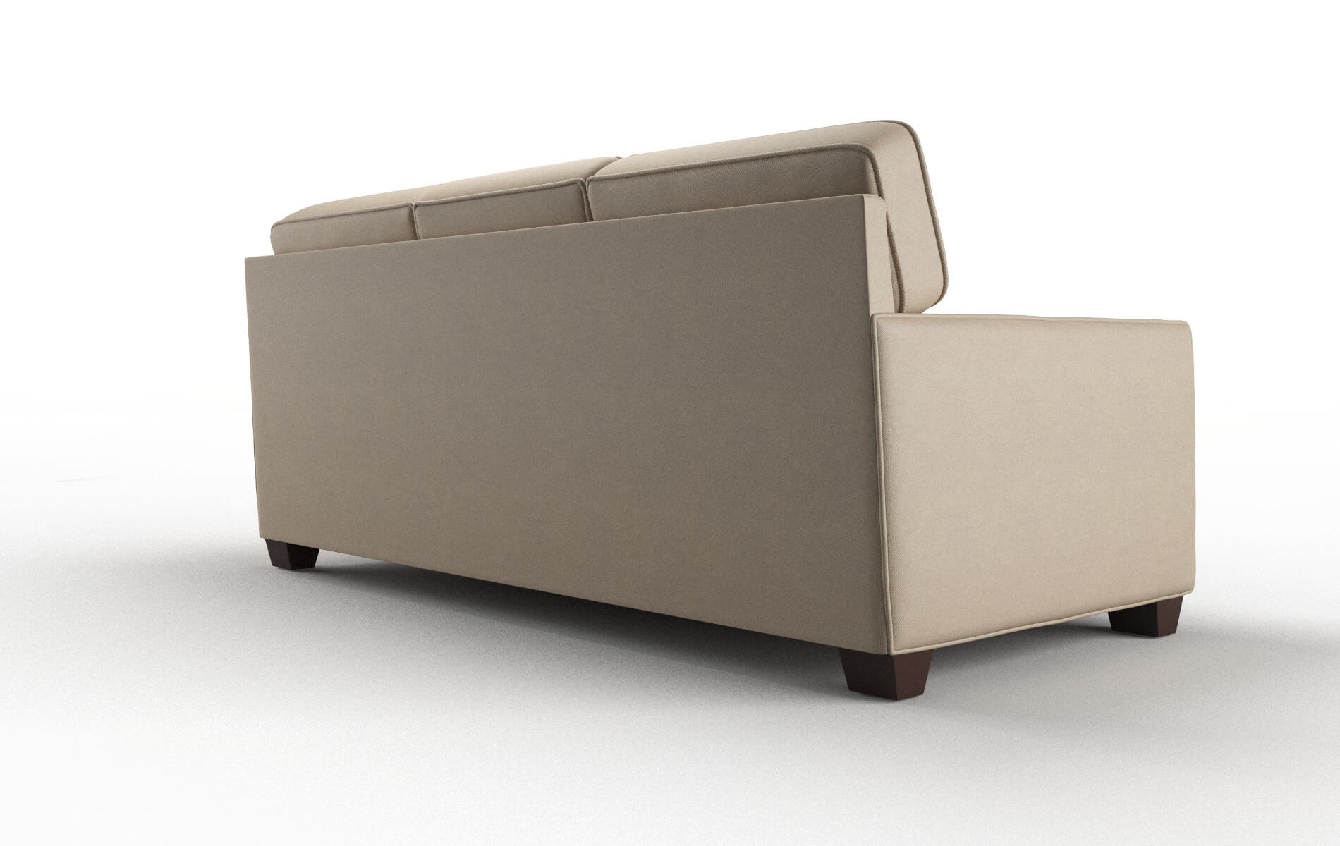 Chicago Rocket Cappuccino Sofa espresso legs 5