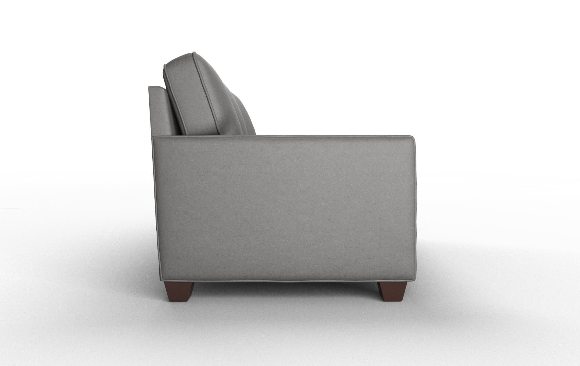 Chicago Rocket Charcoal Sofa espresso legs 3