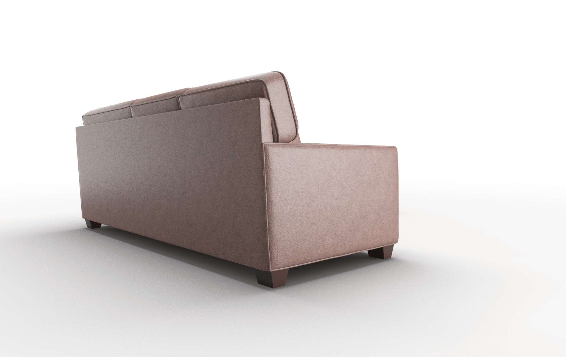 Chicago Royale Mocha Sectional espresso legs 3