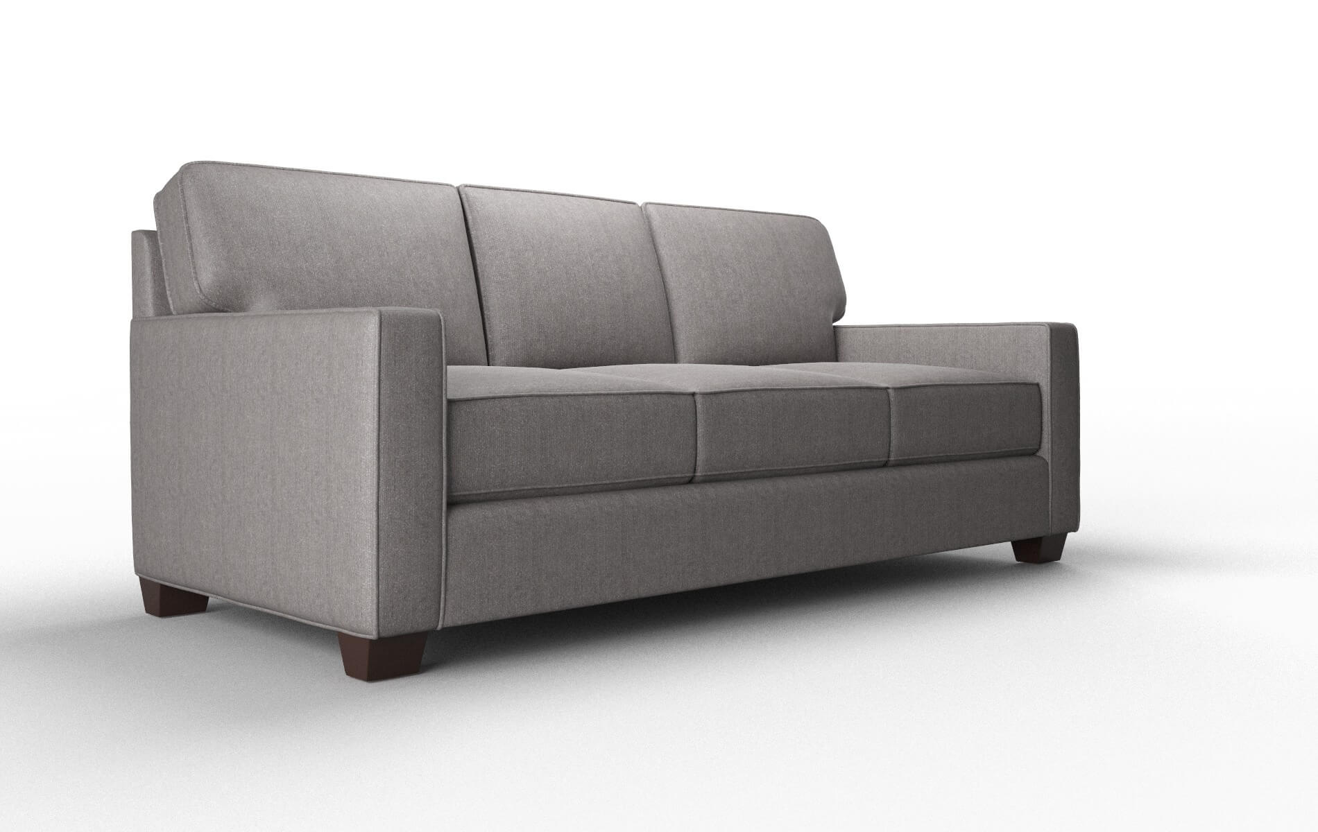 Chicago Sasha Granite Sofa espresso legs 2