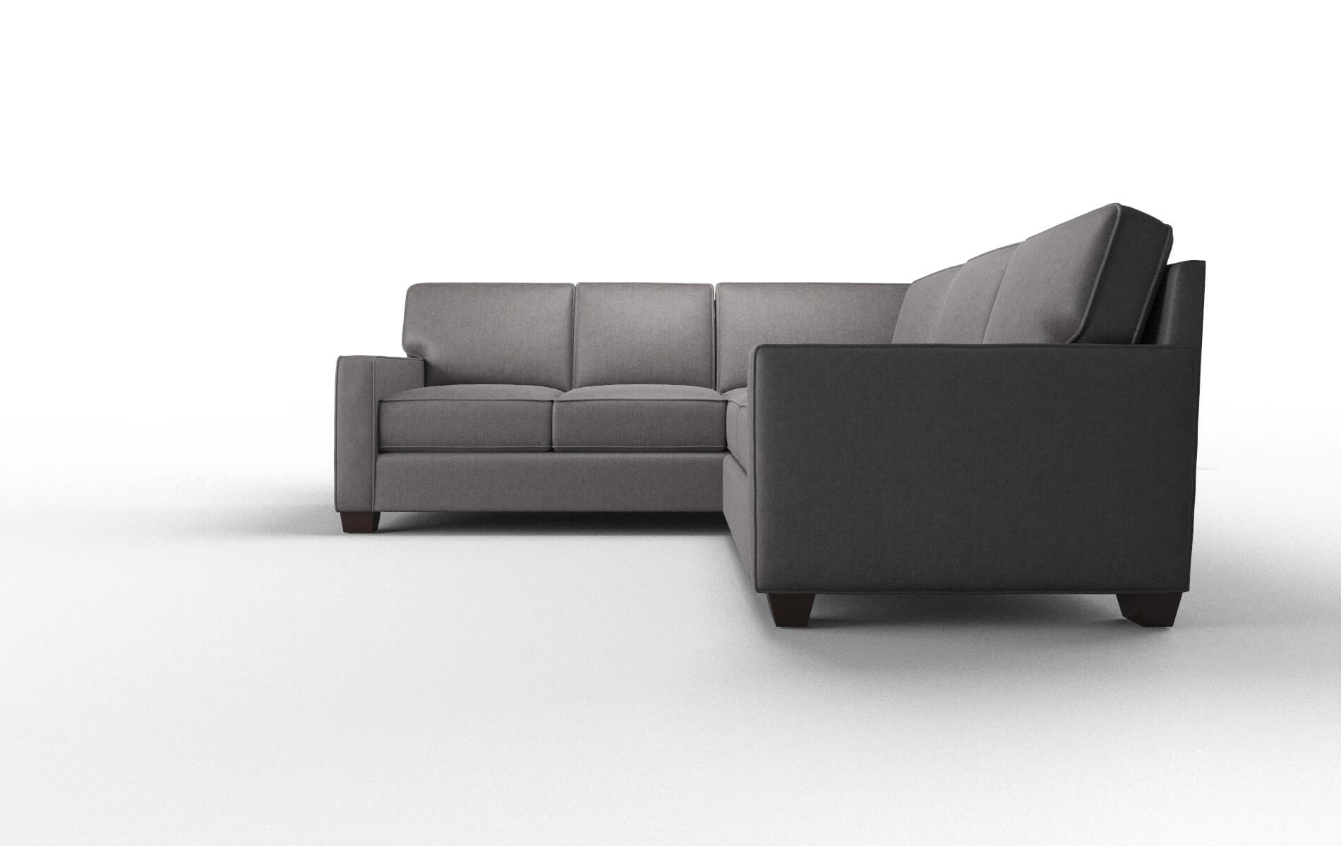 Chicago Sasha Grey Sectional espresso legs 5