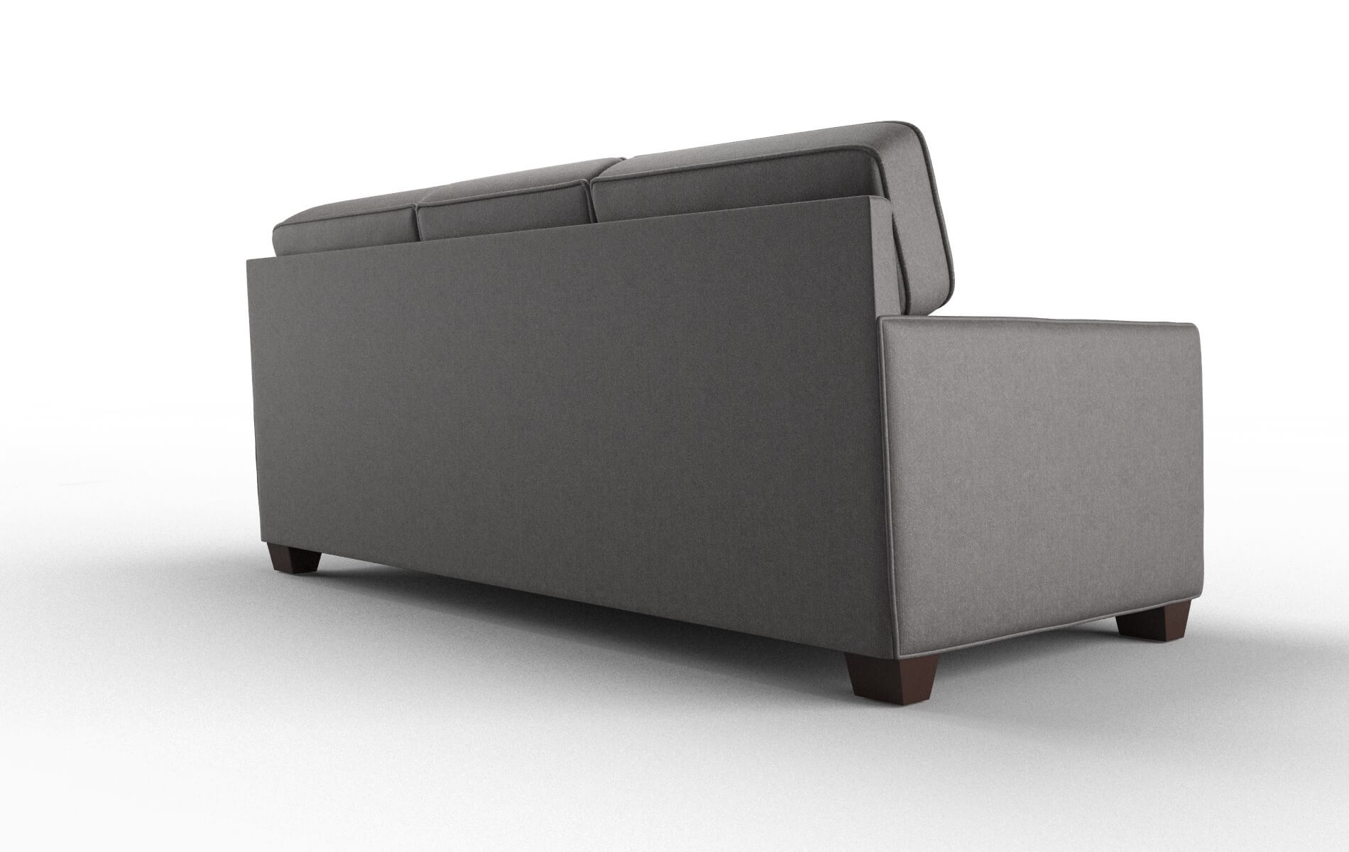 Chicago Sasha Grey Sofa espresso legs 5