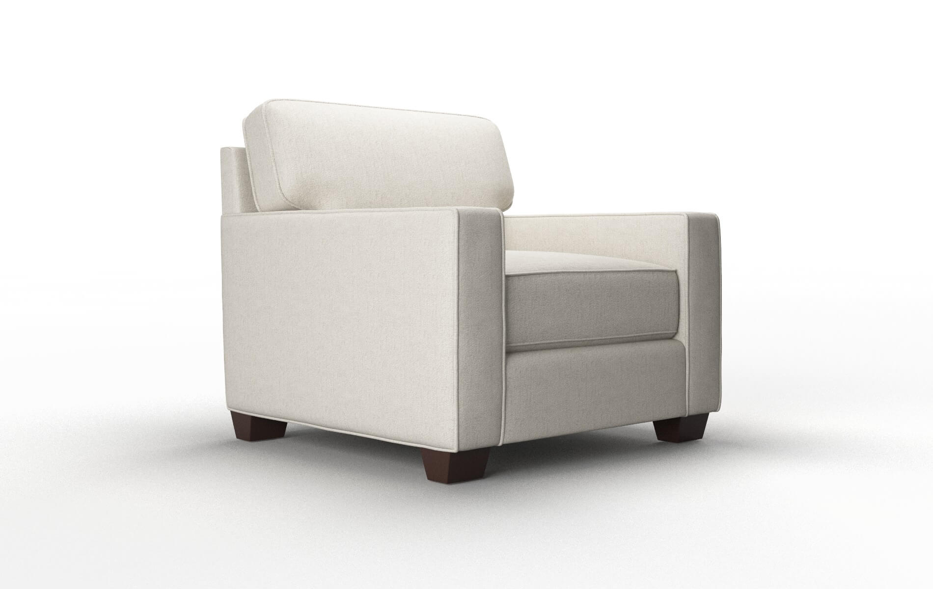 Chicago Sasha Linen Chair espresso legs 2