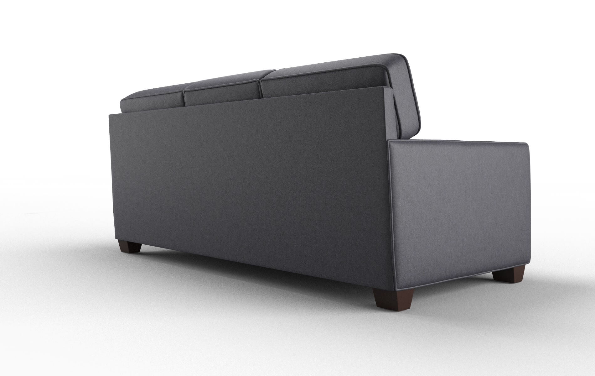 Chicago Sasha Navy Sofa espresso legs 5