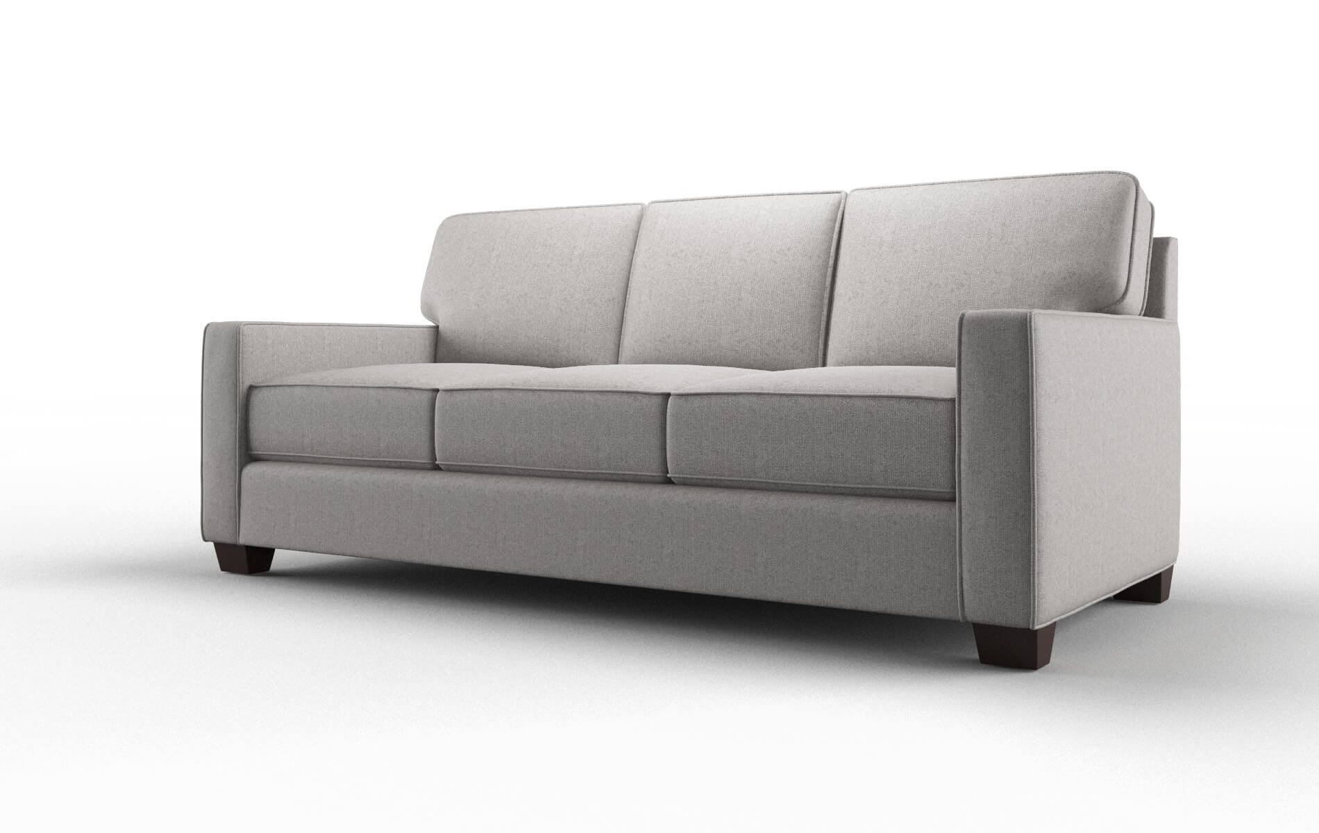 Chicago Sasha Silver Sofa espresso legs 4