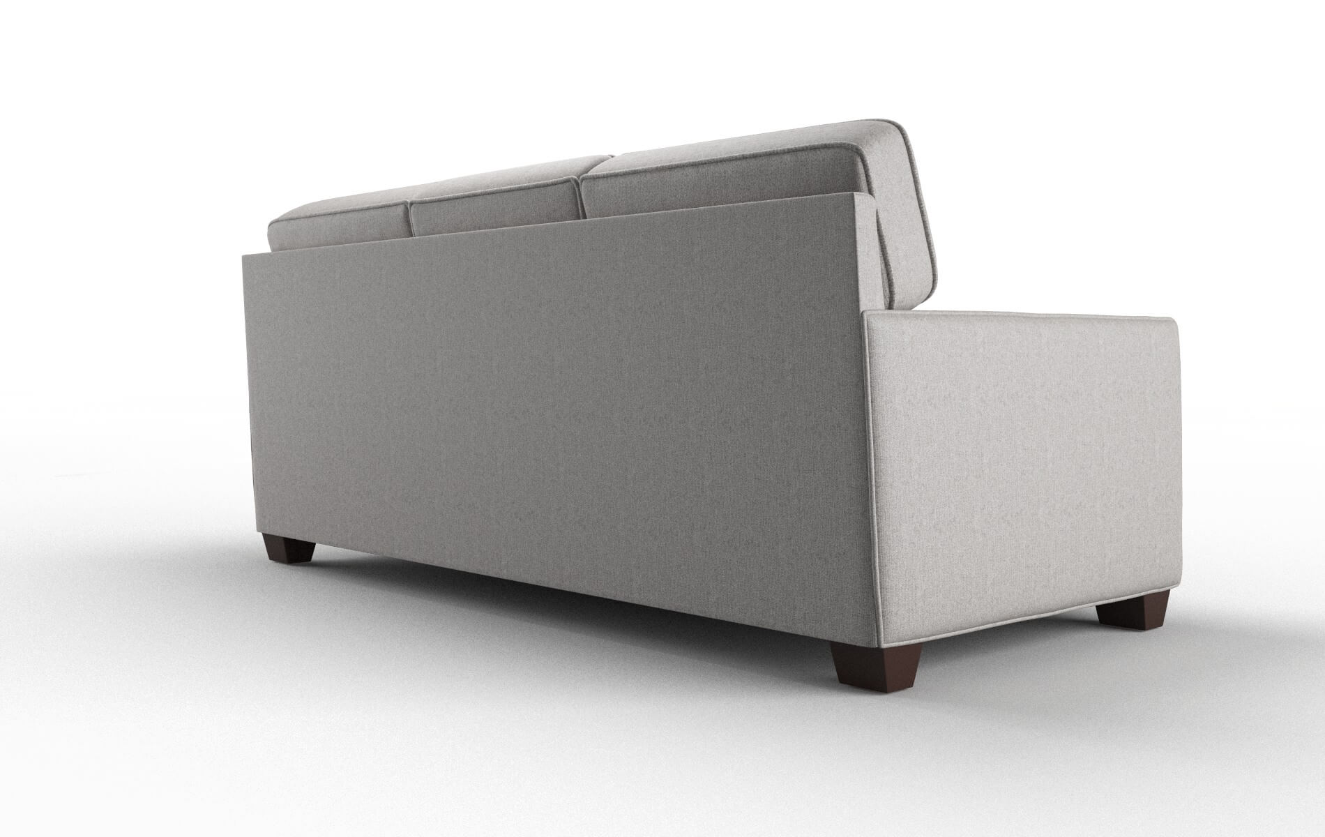 Chicago Sasha Silver Sofa espresso legs 5