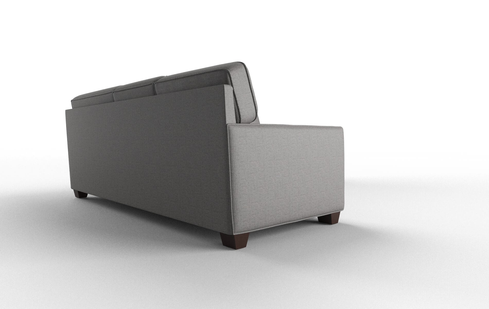 Chicago Terrain Oatmeal Sectional espresso legs 3