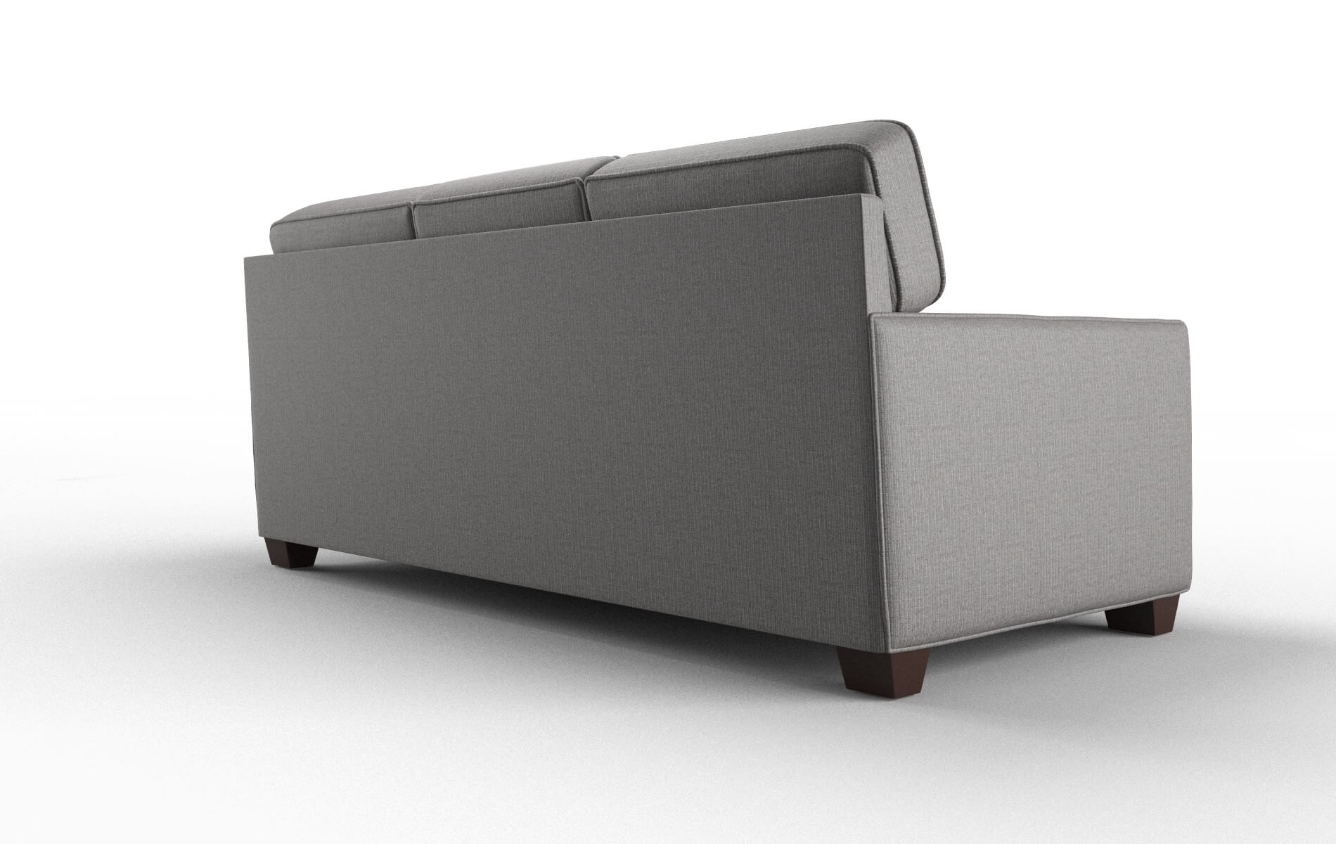 Chicago Terrain Oatmeal Sofa espresso legs 5