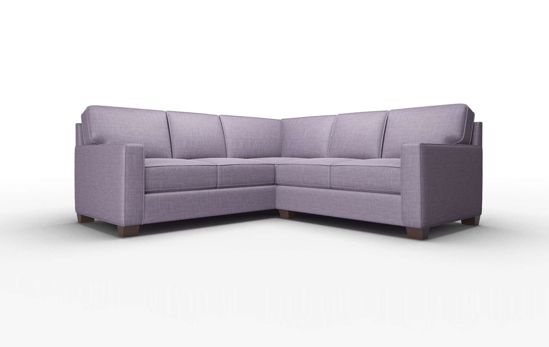 Chicago Tess blackberry Sectional Espresso Legs  1