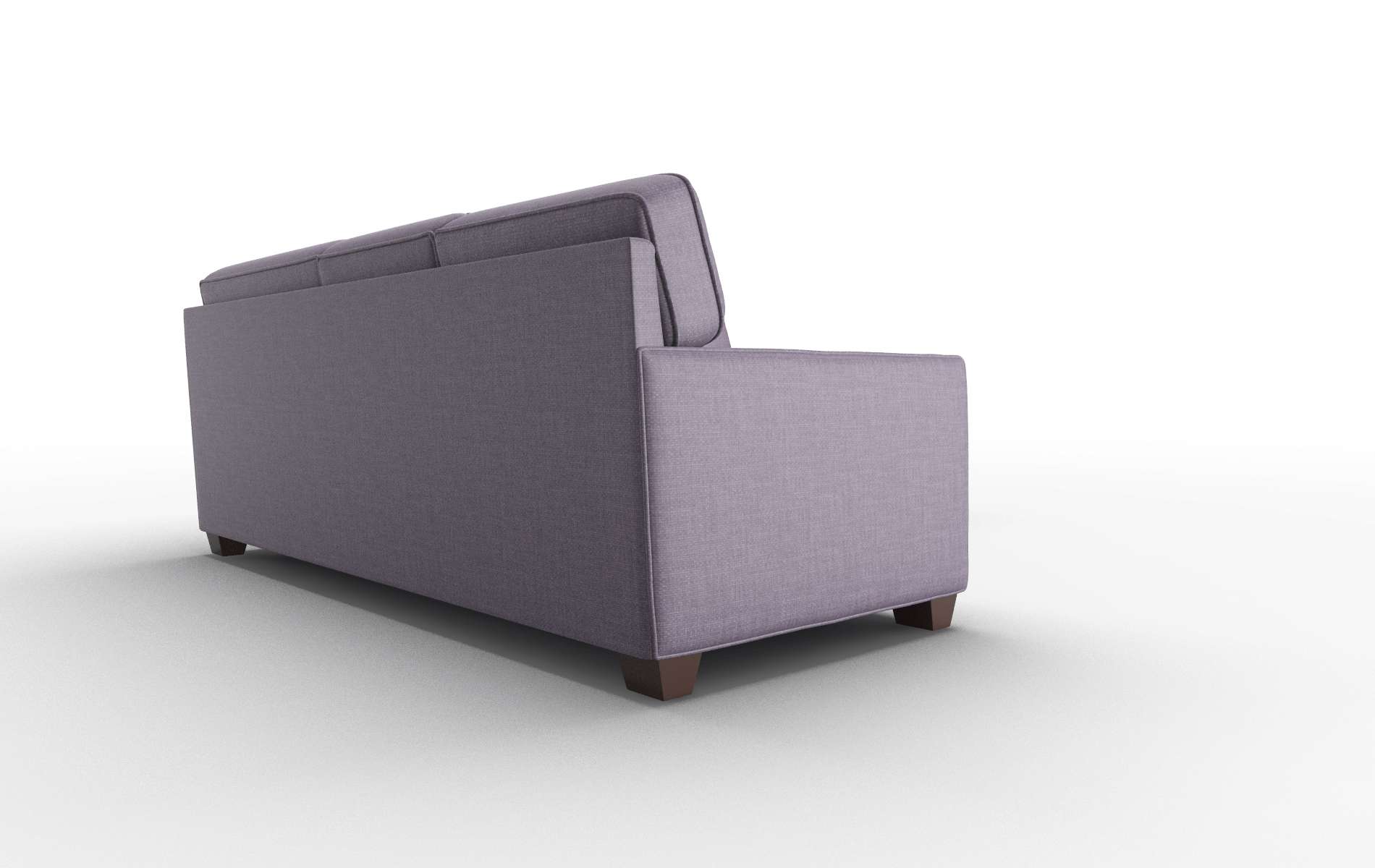 Chicago Tess Blackberry Sectional espresso legs 3