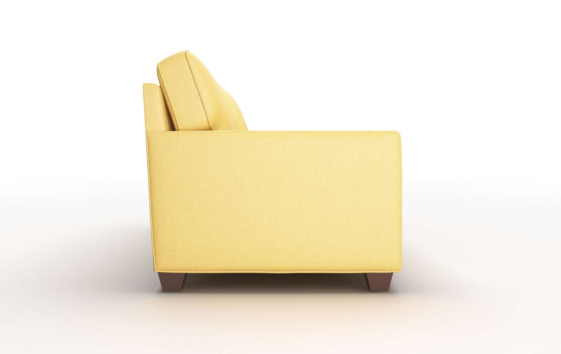 Chicago Tess Turmeric Sofa espresso legs 3