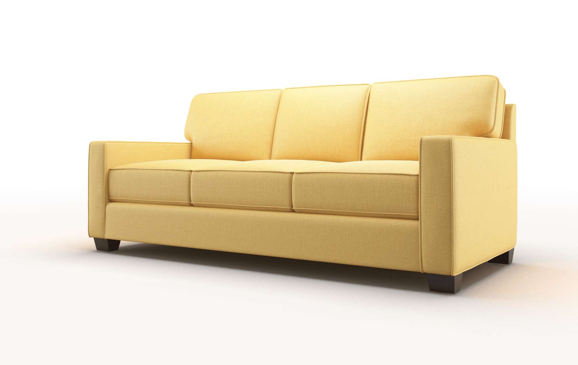 Chicago Tess Turmeric Sofa espresso legs 4