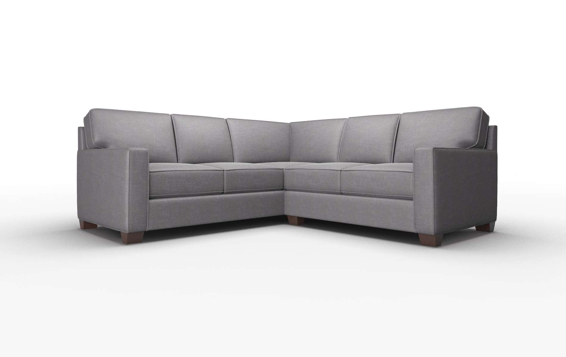 Chicago Venus Onyx Sectional espresso legs 1