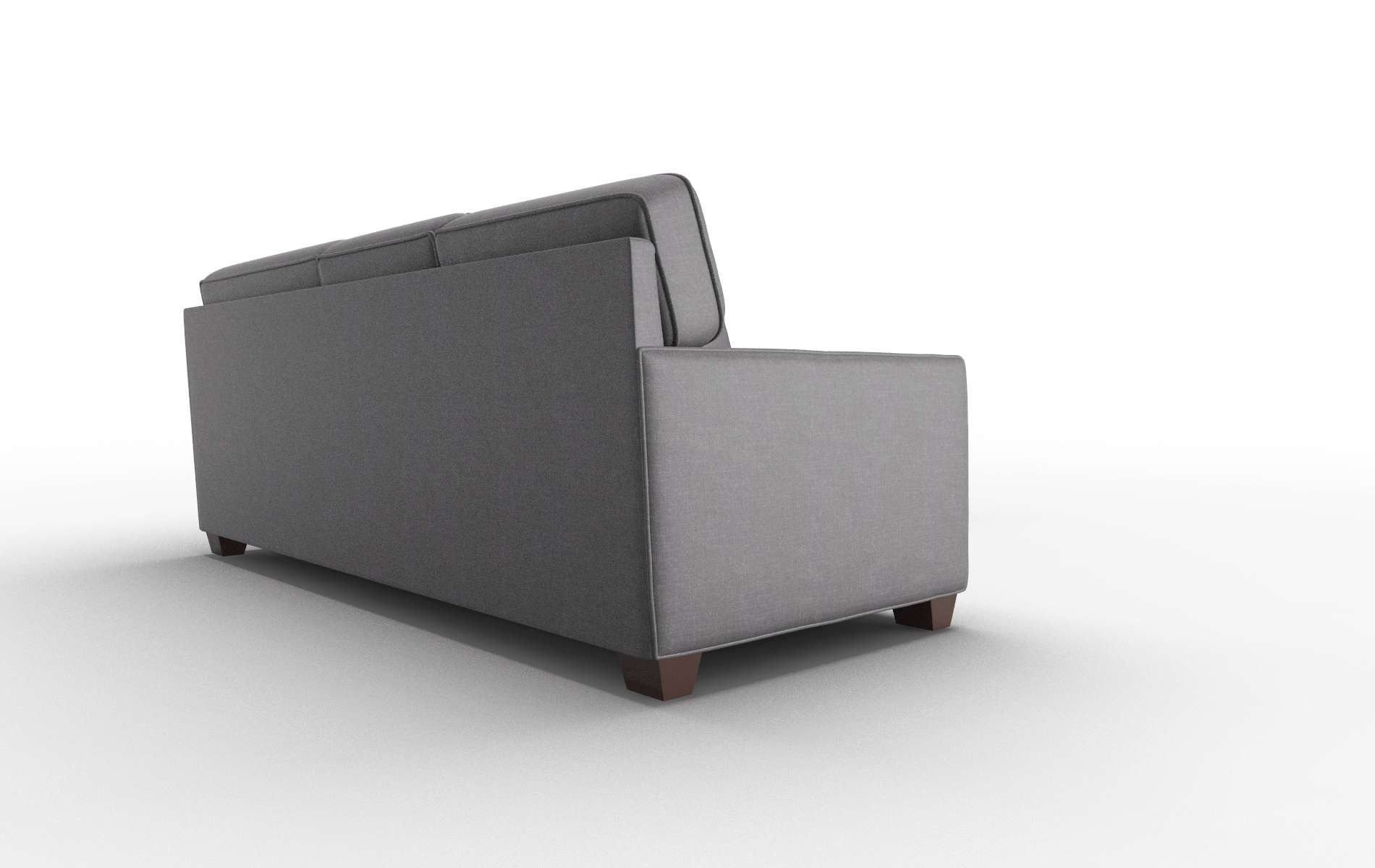 Chicago Venus Onyx Sectional espresso legs 3