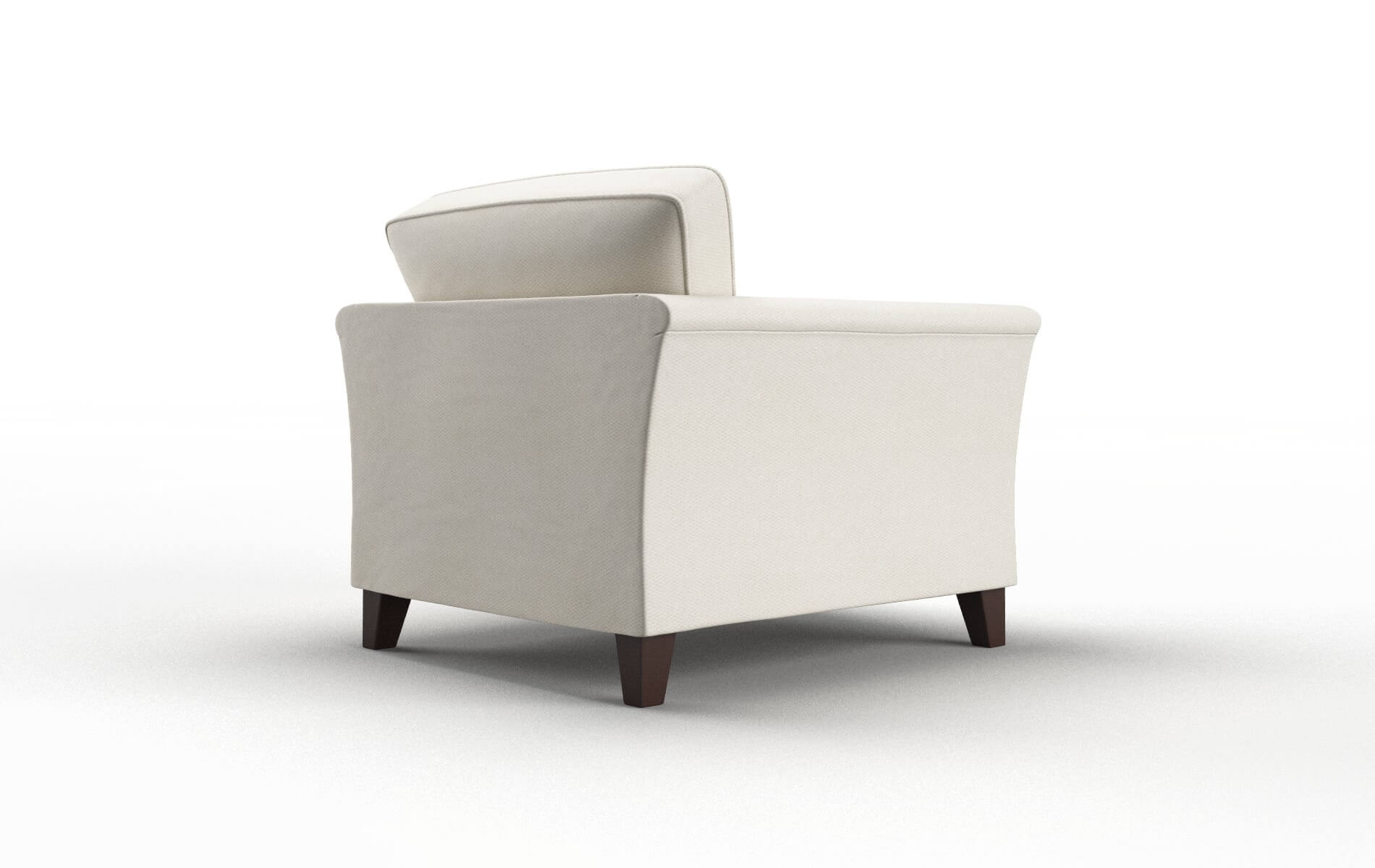 Cologne Bungalow Ivory Chair espresso legs 4