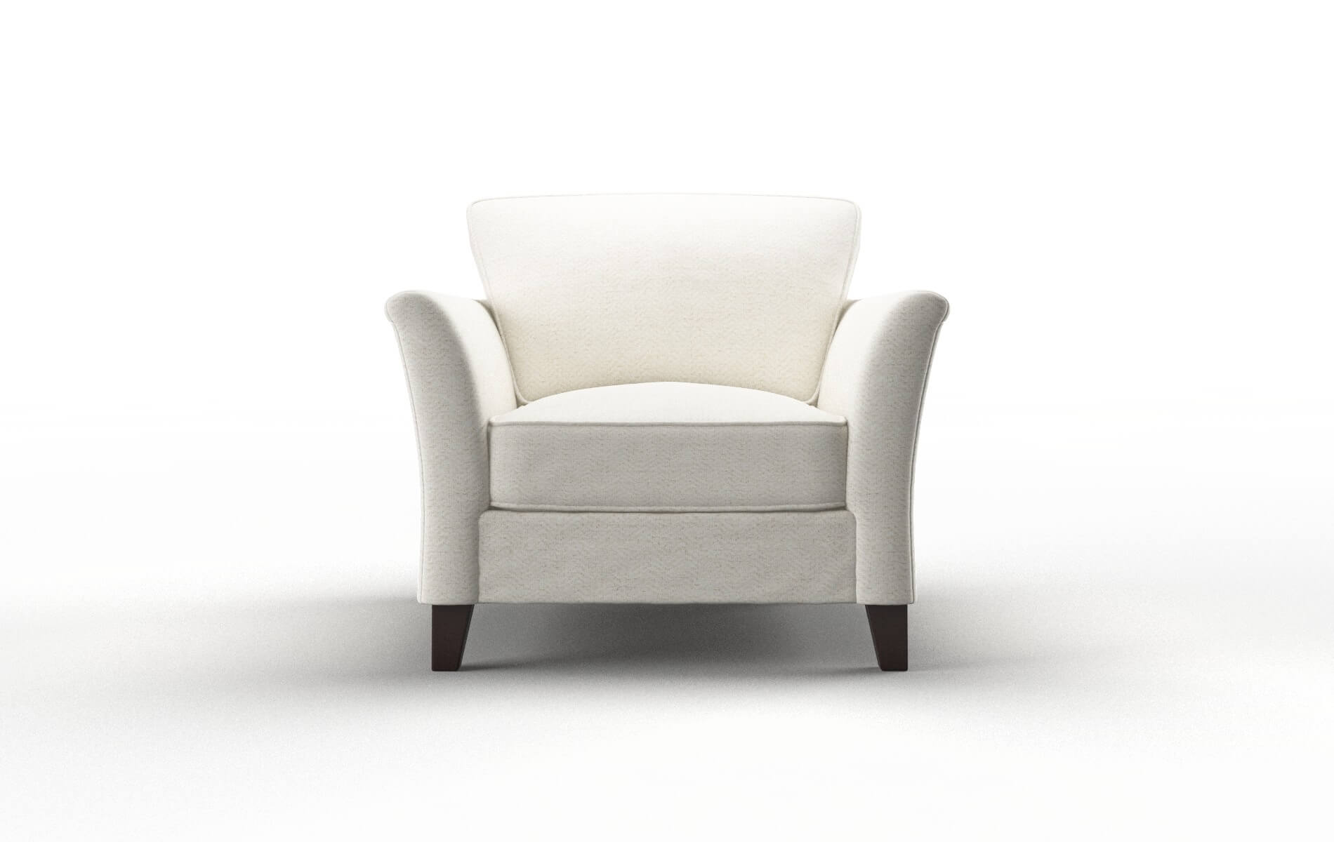 Cologne Catalina Ivory Chair espresso legs 1