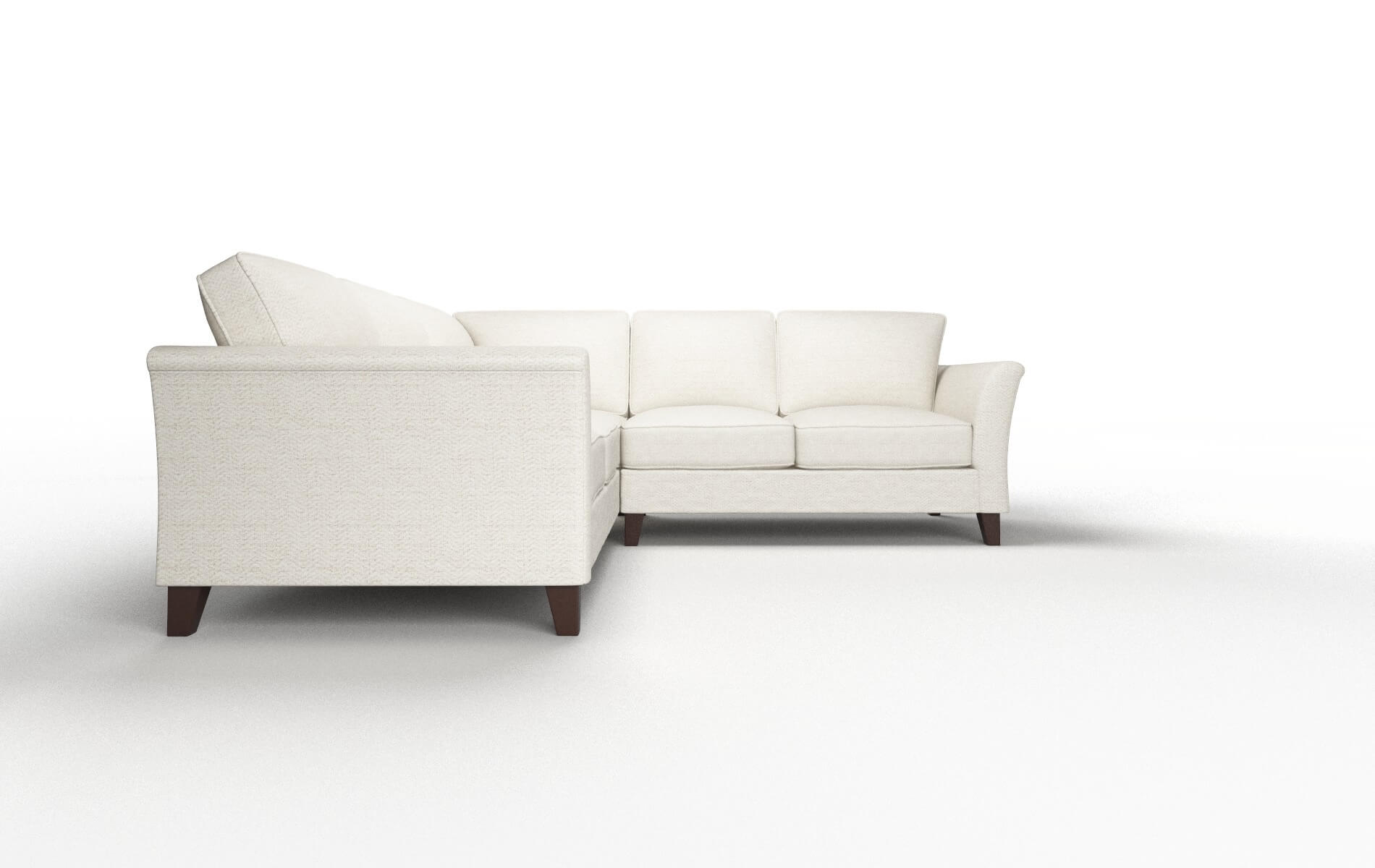 Cologne Catalina Linen Sectional espresso legs 2