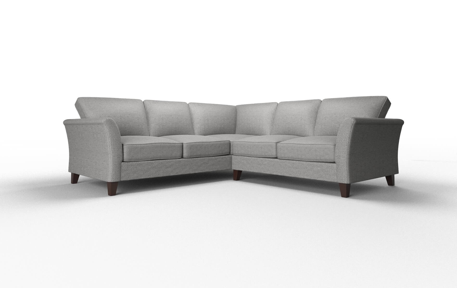 Cologne Catalina Steel Sectional espresso legs 1