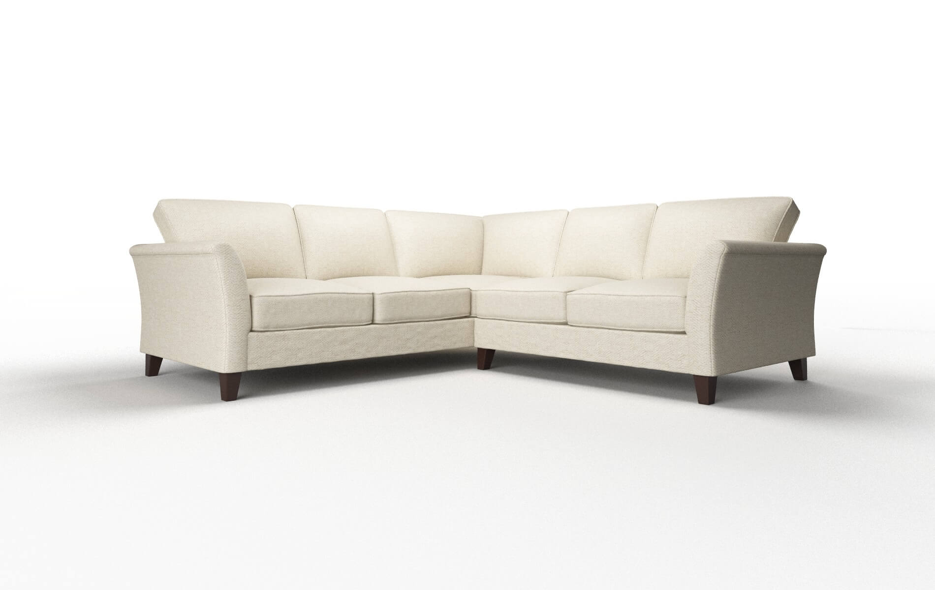 Cologne Catalina Wheat Sectional espresso legs 1