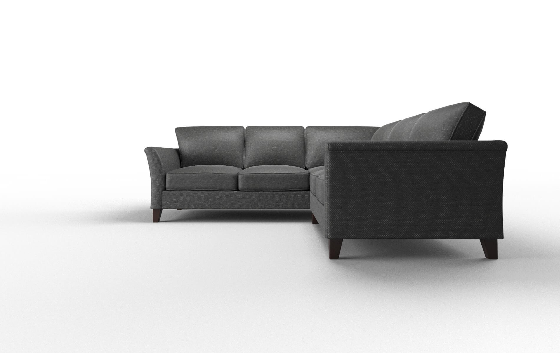 Cologne Chance Denim Sectional espresso legs 5