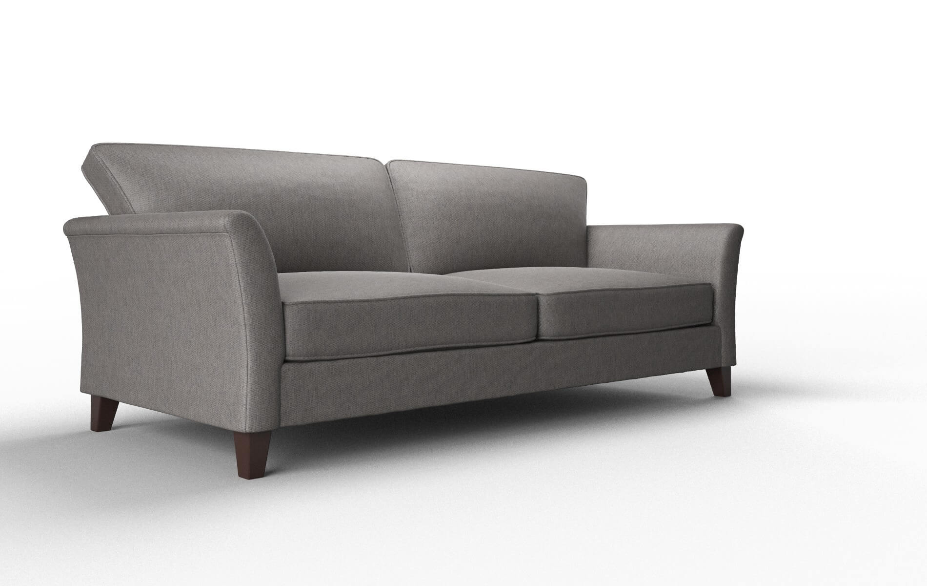 Cologne Cosmo Charcoal Sofa espresso legs 2