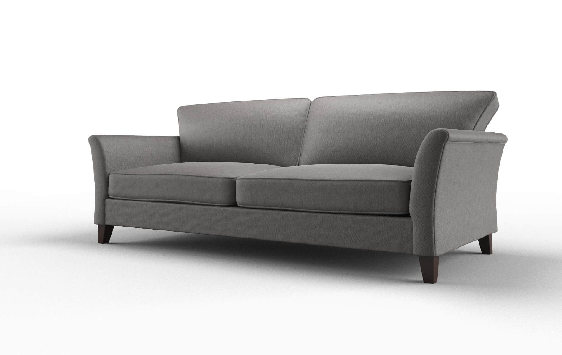 Cologne Cosmo Charcoal Sofa espresso legs 4