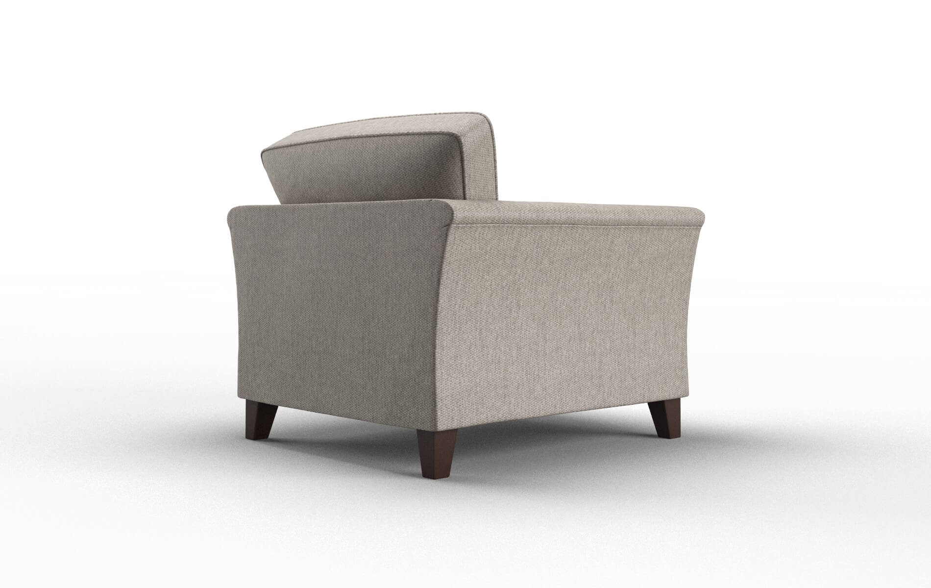 Cologne Cosmo Taupe Chair espresso legs 4