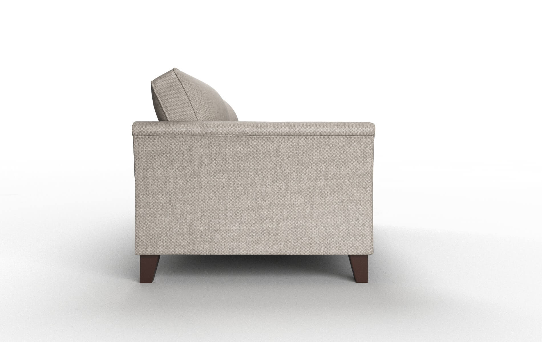 Cologne Cosmo Taupe Sofa espresso legs 3